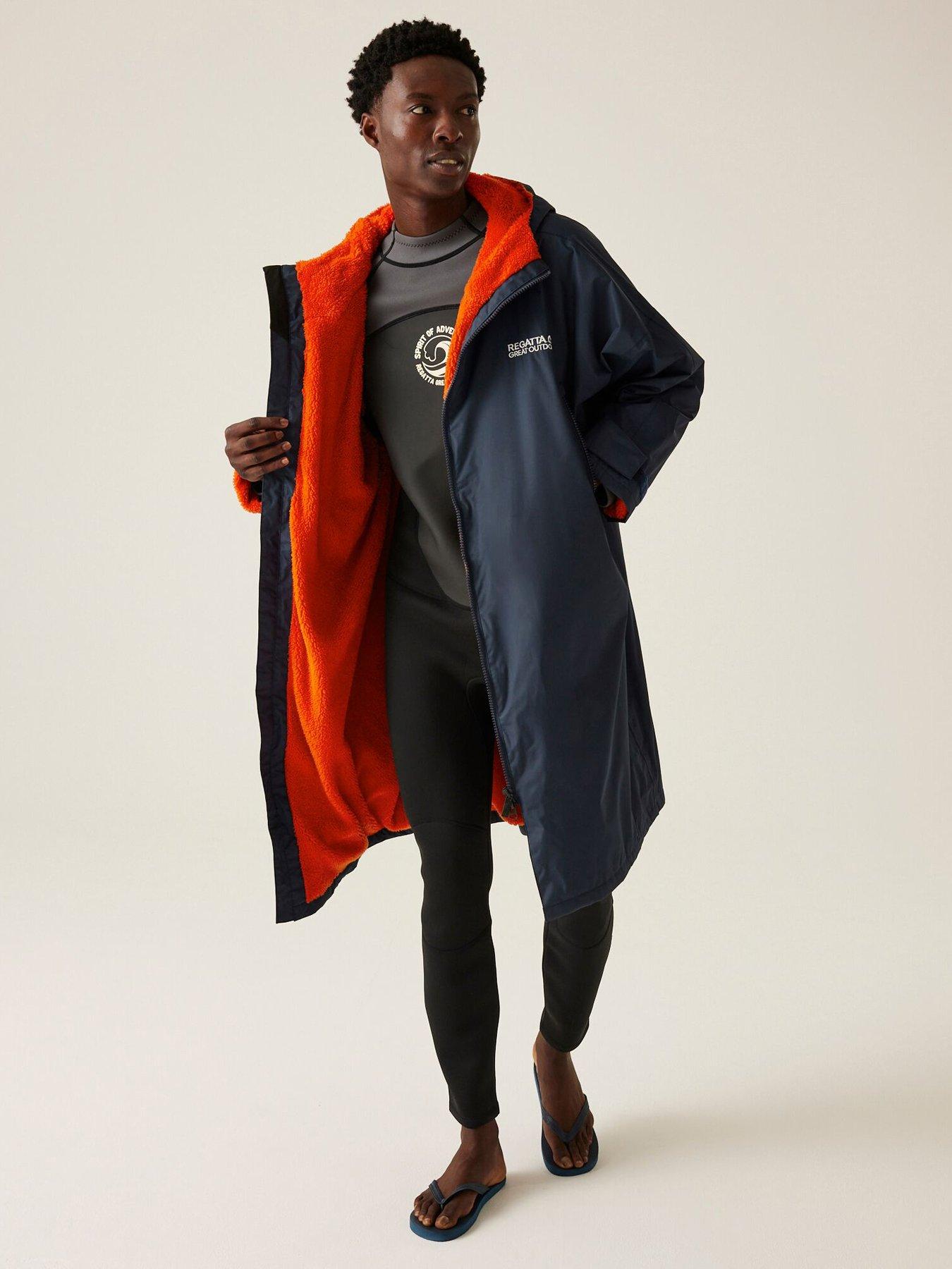 undefined Unisex Adult Wateproof Changing Robe - Navy
