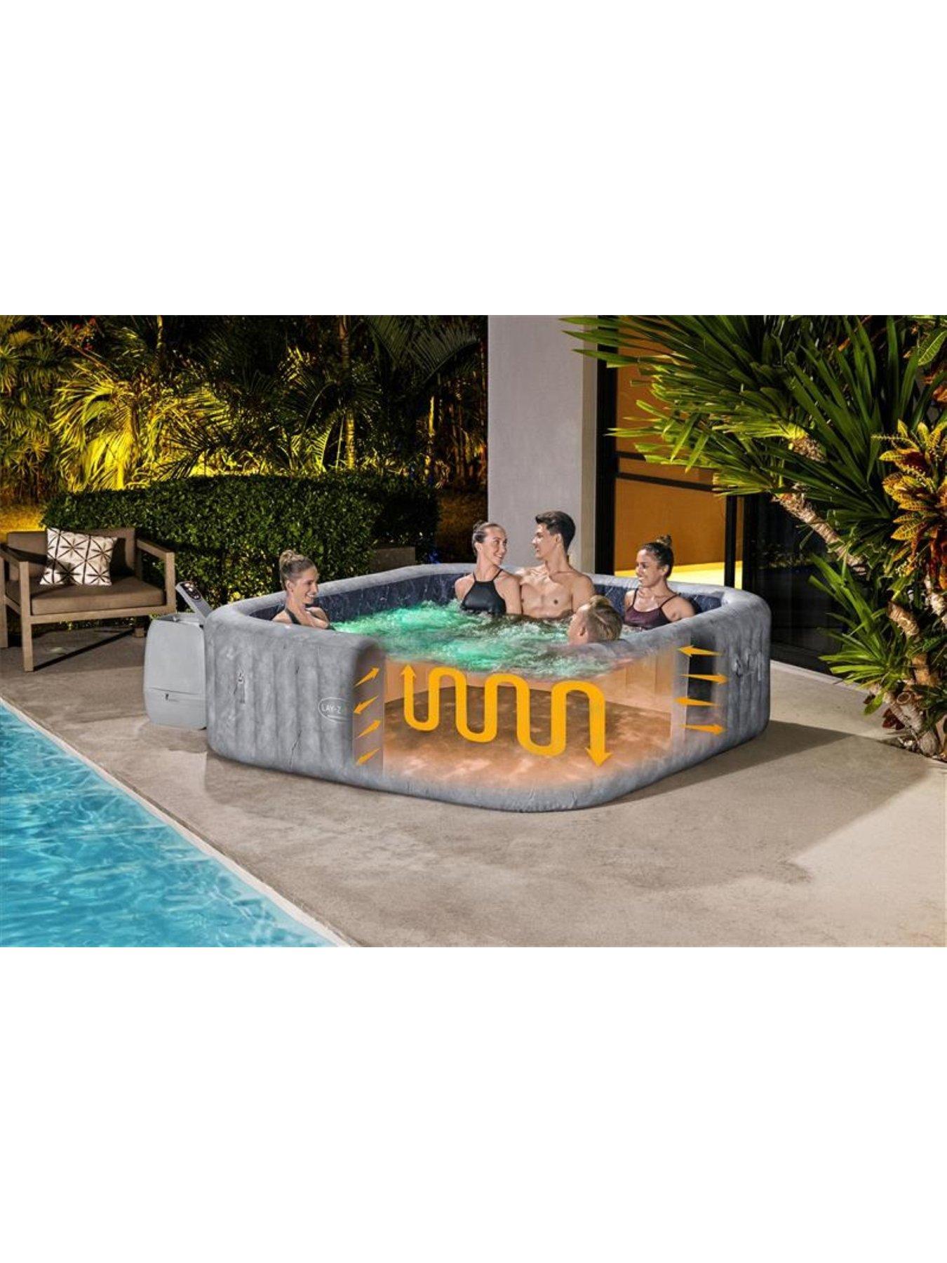 Image 2 of 7 of Lay-Z-Spa San Francisco Smart EnergySense HydroJet Pro Hot Tub (5-7 Person)