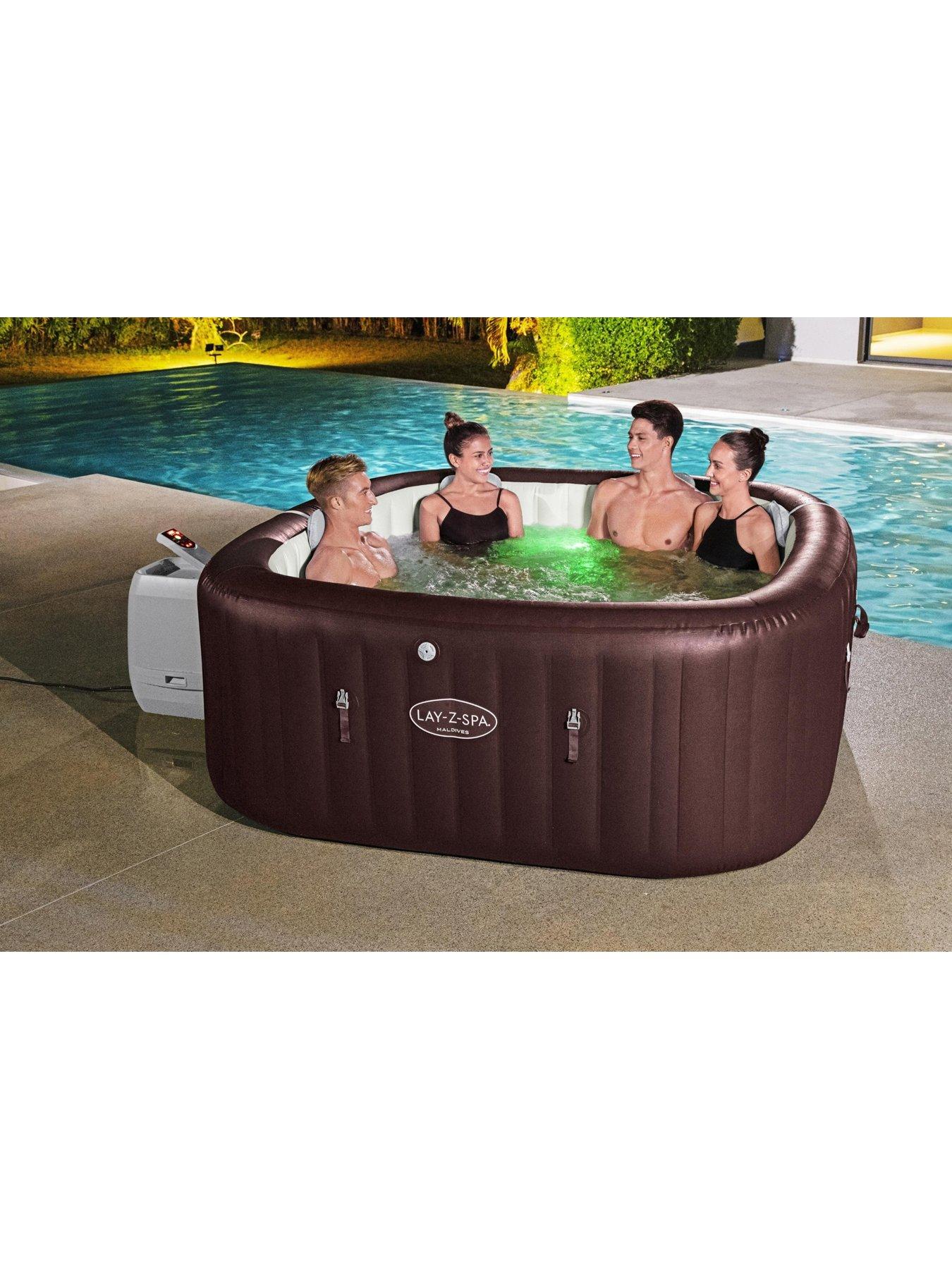 Image 5 of 7 of Lay-Z-Spa Maldives Smart EnergySense HydroJet Pro Hot Tub (5-7 Person)