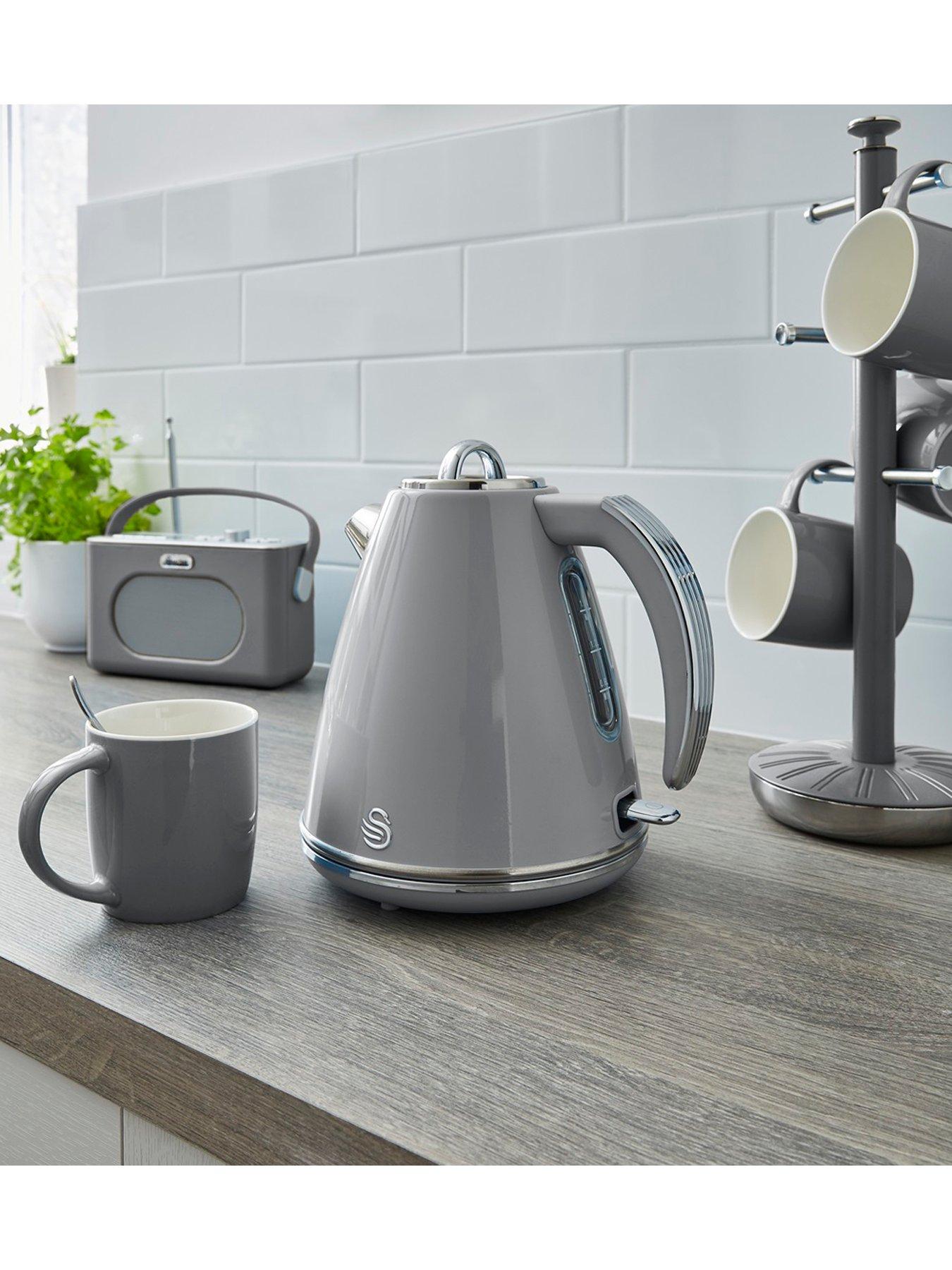 Image 3 of 7 of Swan Retro Kitchen Set, Grey