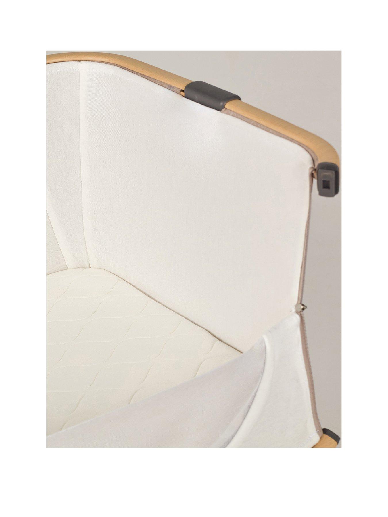 Image 3 of 8 of Silver Cross Lunar Bedside Crib