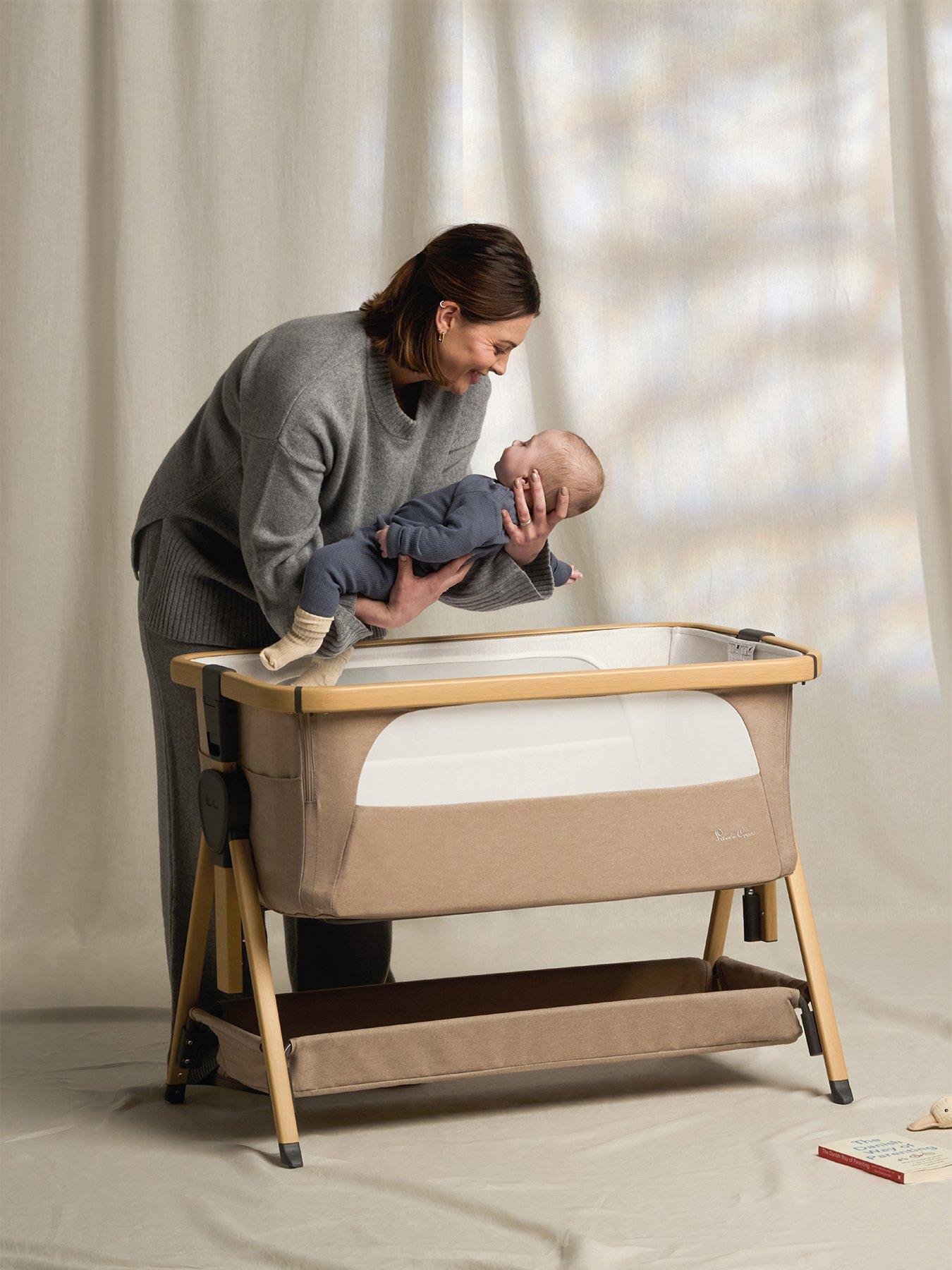 Image 6 of 8 of Silver Cross Lunar Bedside Crib