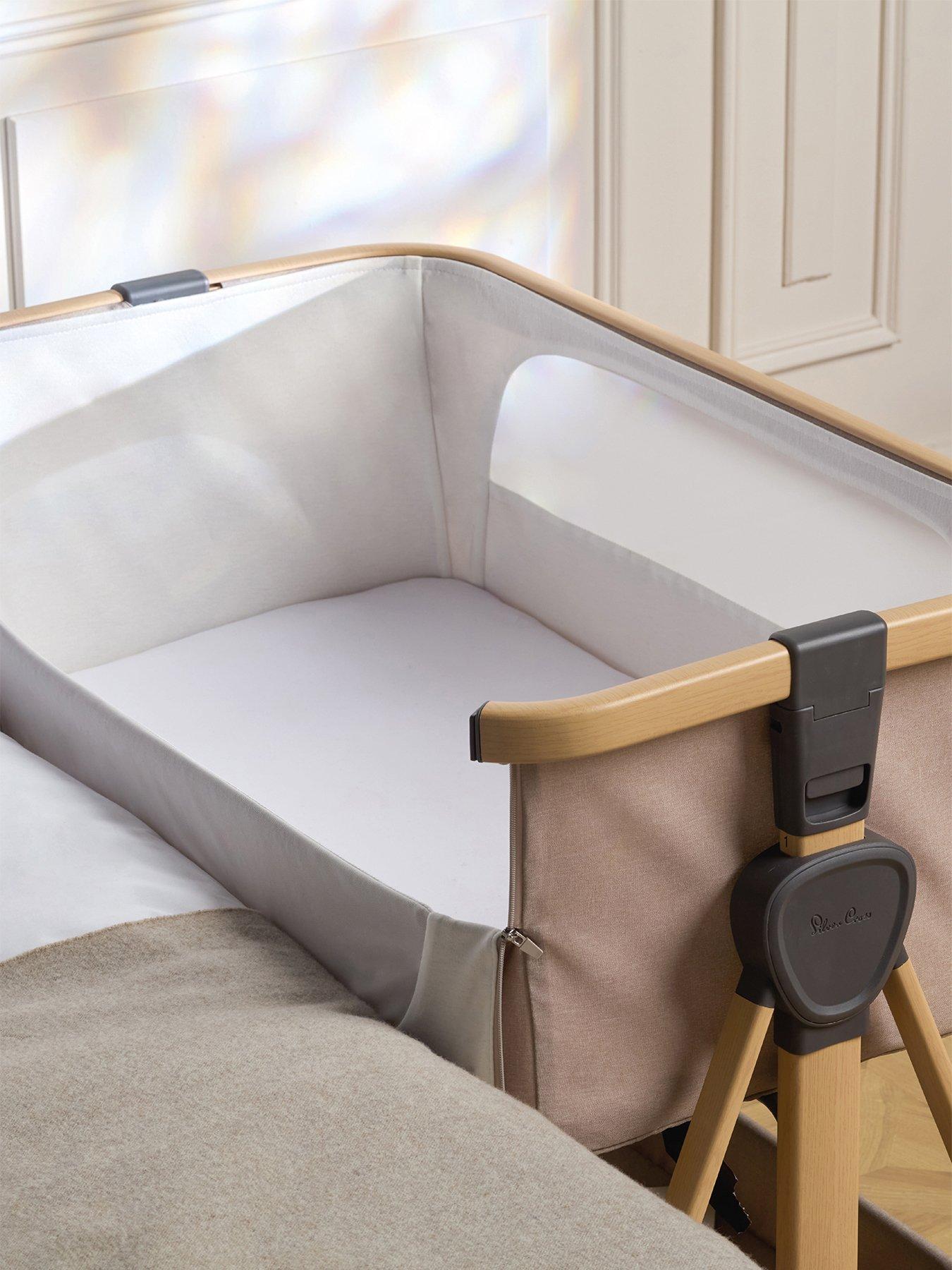 Image 7 of 8 of Silver Cross Lunar Bedside Crib