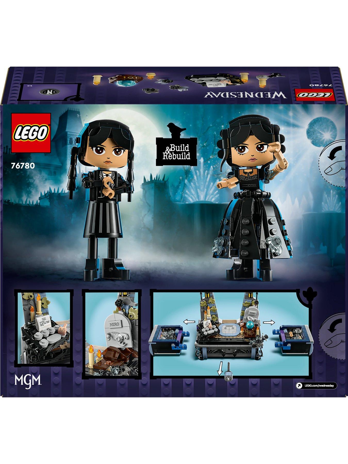 Image 7 of 8 of LEGO Wednesday Addams Figure Toy Gift 76780