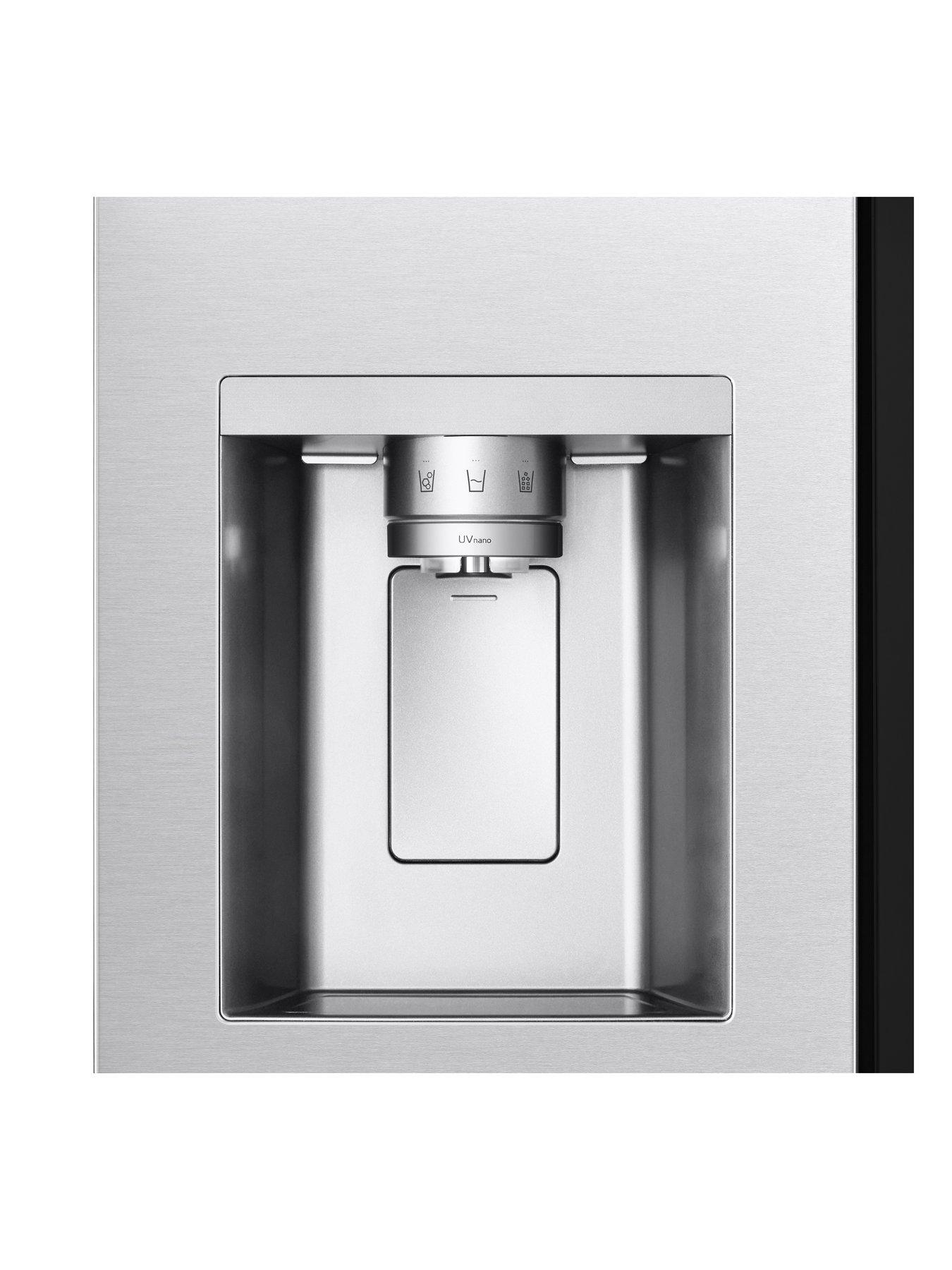 Image 5 of 7 of LG InstaView GSXE90BSAD 628L Smart Inverter American-Style Fridge Freezer - Brushed Steel