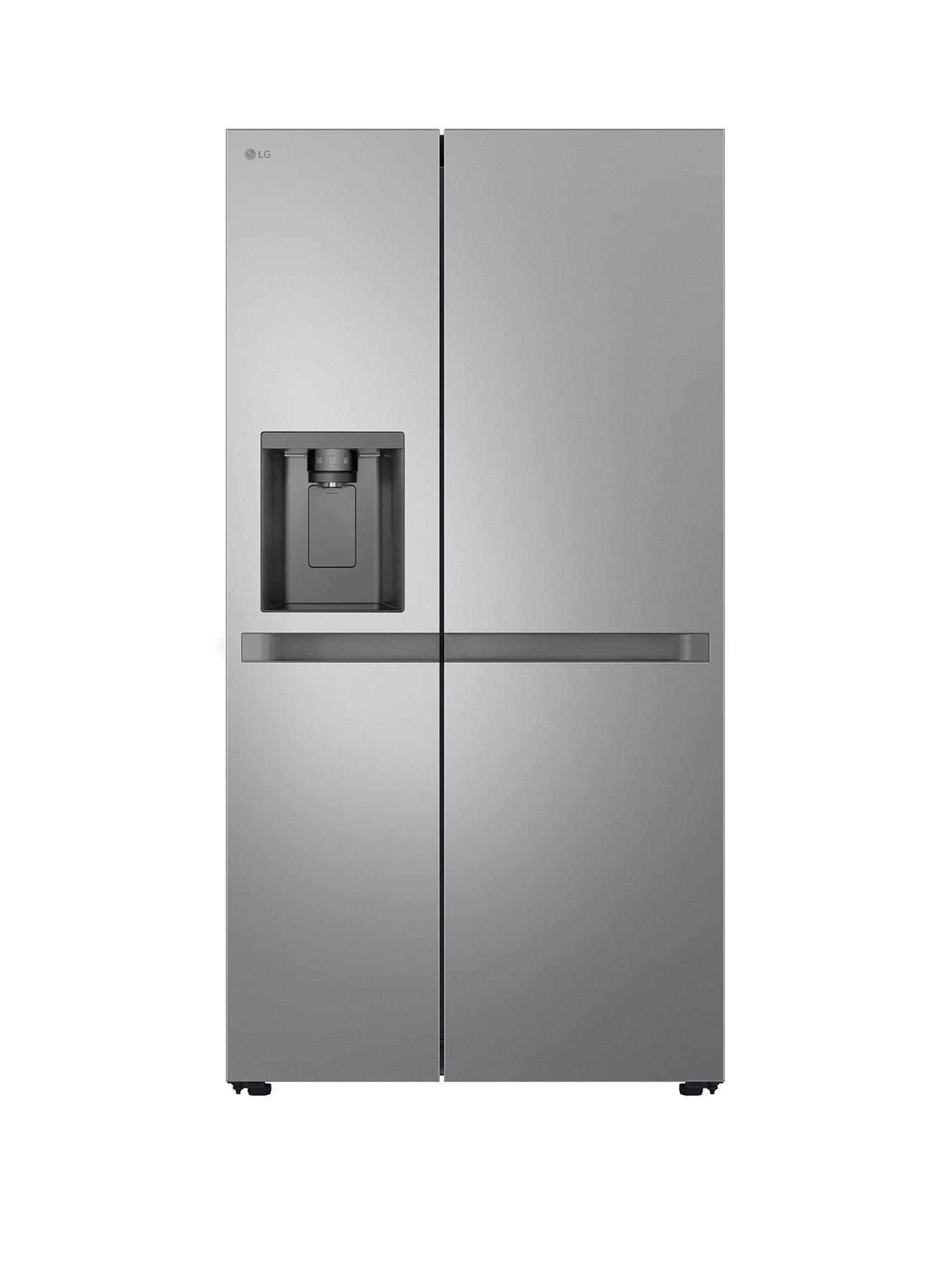 Image of LG GSLC41PYPE 638L Smart Inverter American-Style Fridge Freezer - Prime Silver