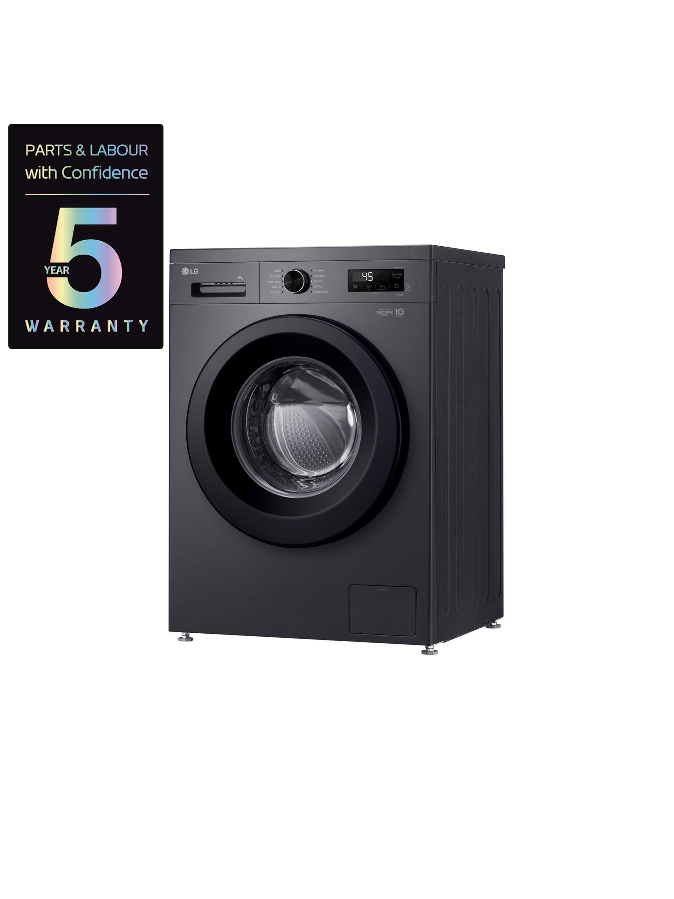 LG F4X1009NMK 9KG 1400 Washing Machine SLATE GREY Very.co.uk