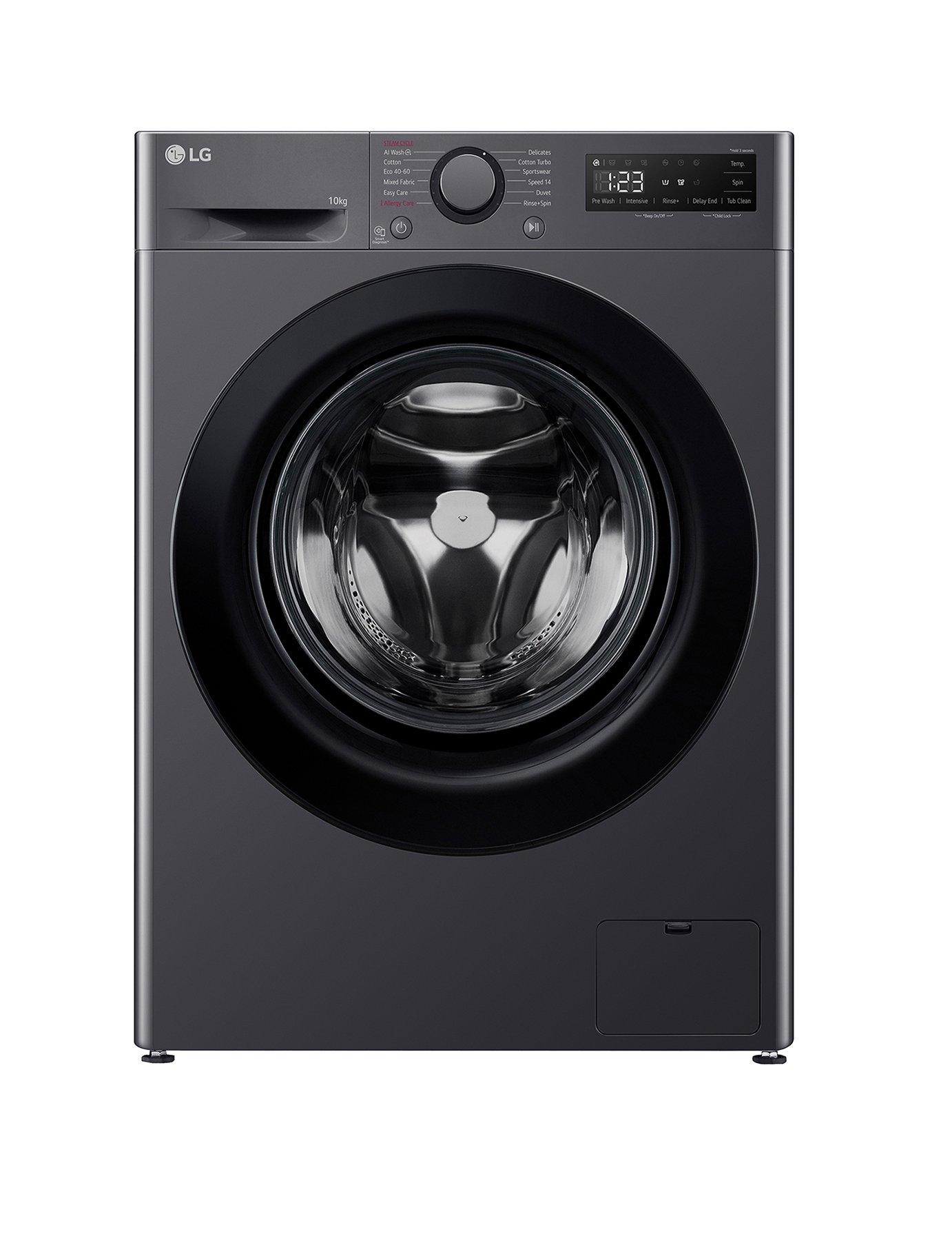 LG Series 4 AI Direct DriveT F4Y510GBLN1 10 kg Washing Machine - Slate Grey - A-10% Rated