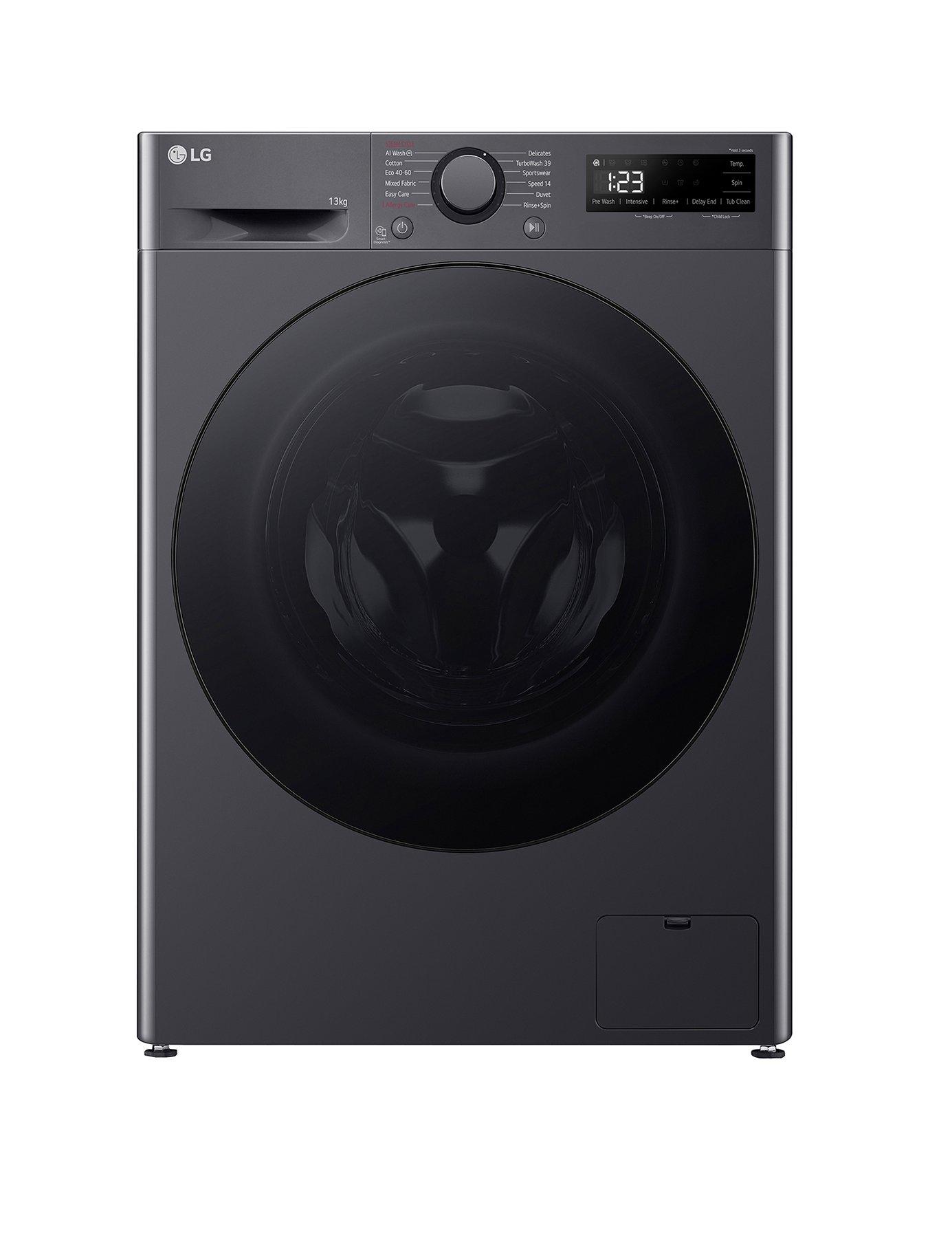 undefined TurboWash F4Y513GBLN1 13kg Wash, 1400 Spin Washing Machine - Slate Grey