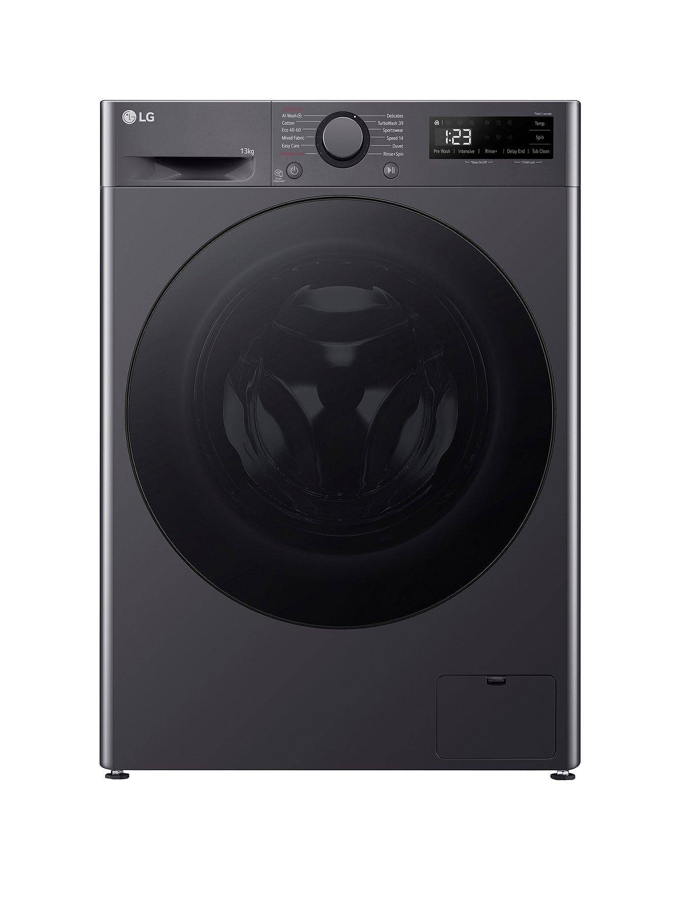 Image 1 of 7 of LG TurboWash&nbsp;F4Y513GBLN1 13kg Wash,&nbsp;1400 Spin Washing Machine - Slate Grey