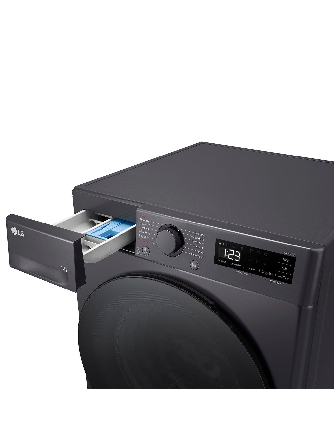 Image 5 of 7 of LG TurboWash&nbsp;F4Y513GBLN1 13kg Wash,&nbsp;1400 Spin Washing Machine - Slate Grey
