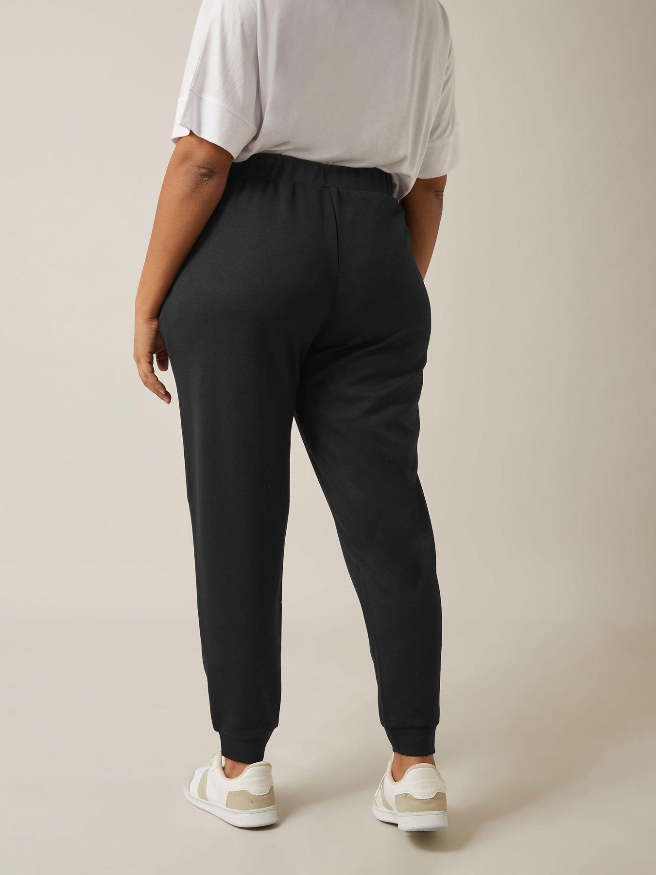 Image 2 of 4 of Evans Zip Detail Jogger - Black
