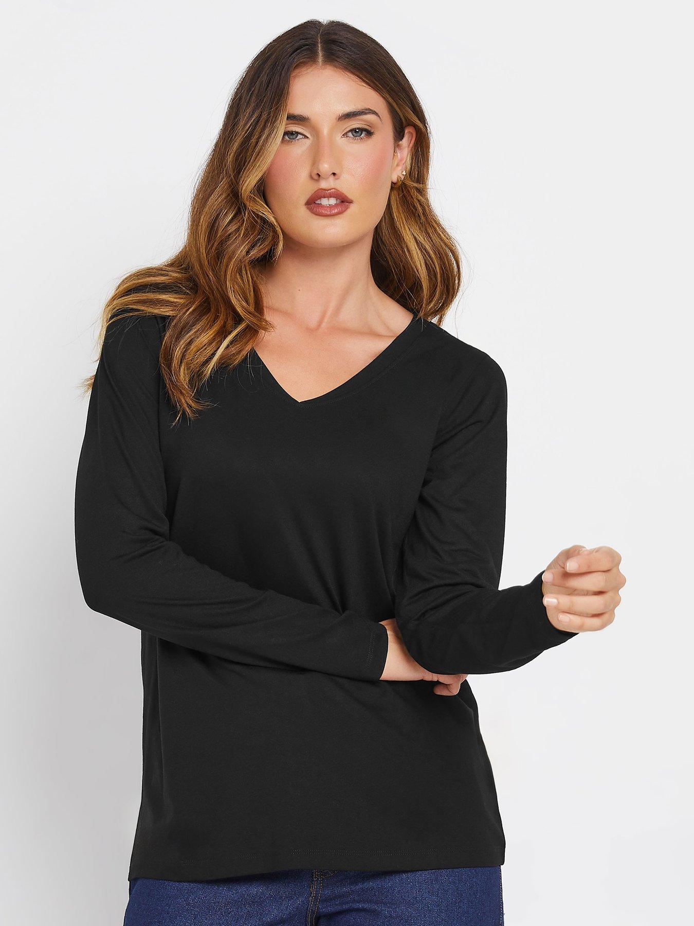 undefined Tall Long Sleeve T-shirt - Black