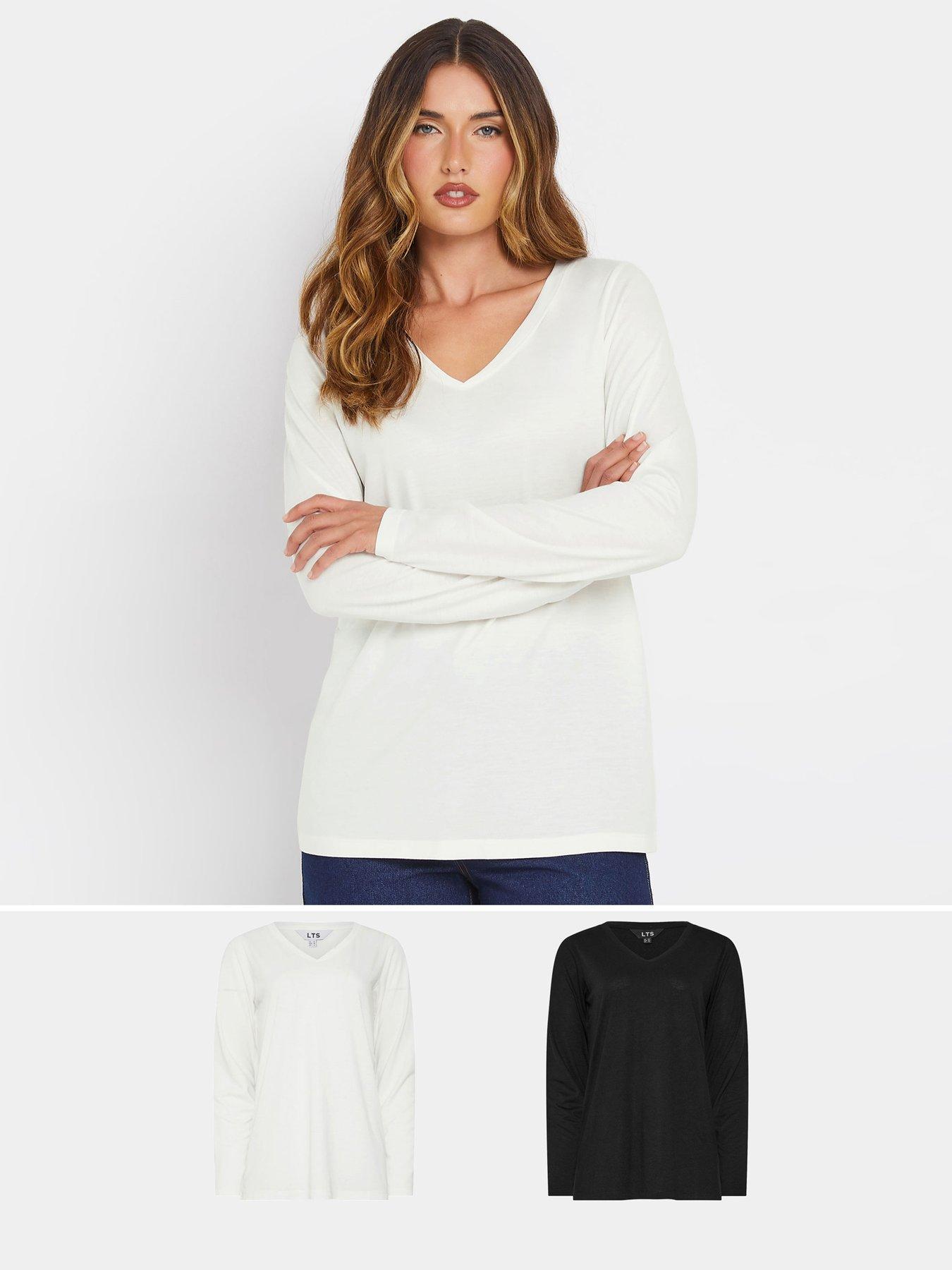 undefined Tall 2 Pack Long Sleeve T-shirt - Multi