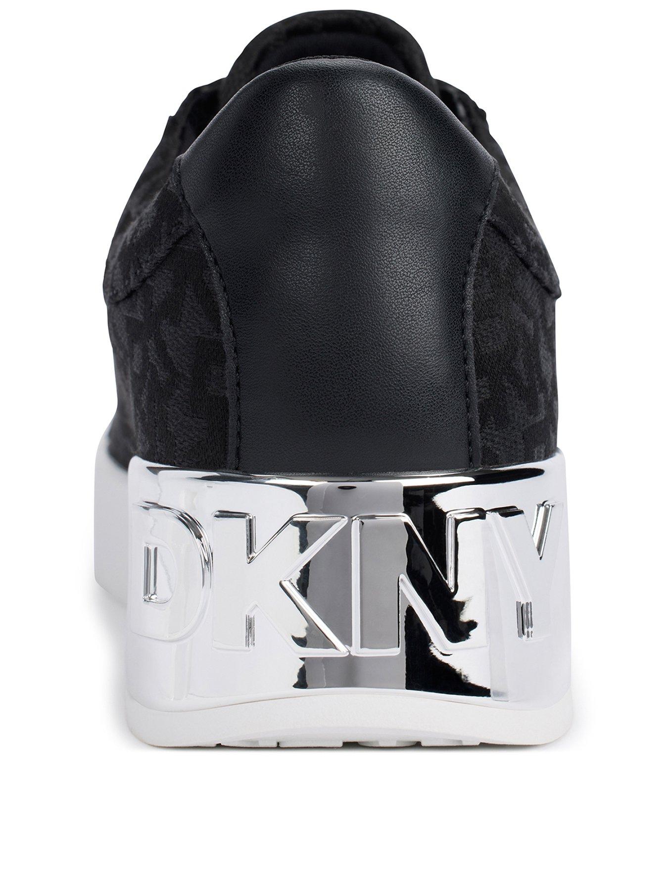 Image 3 of 5 of DKNY Maben - Lace Up Sneakers - Black