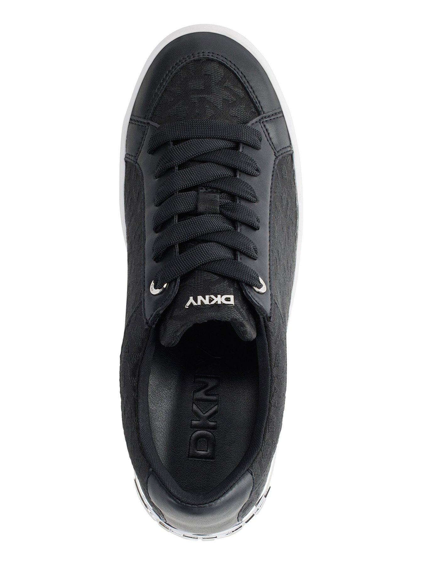 Image 4 of 5 of DKNY Maben - Lace Up Sneakers - Black