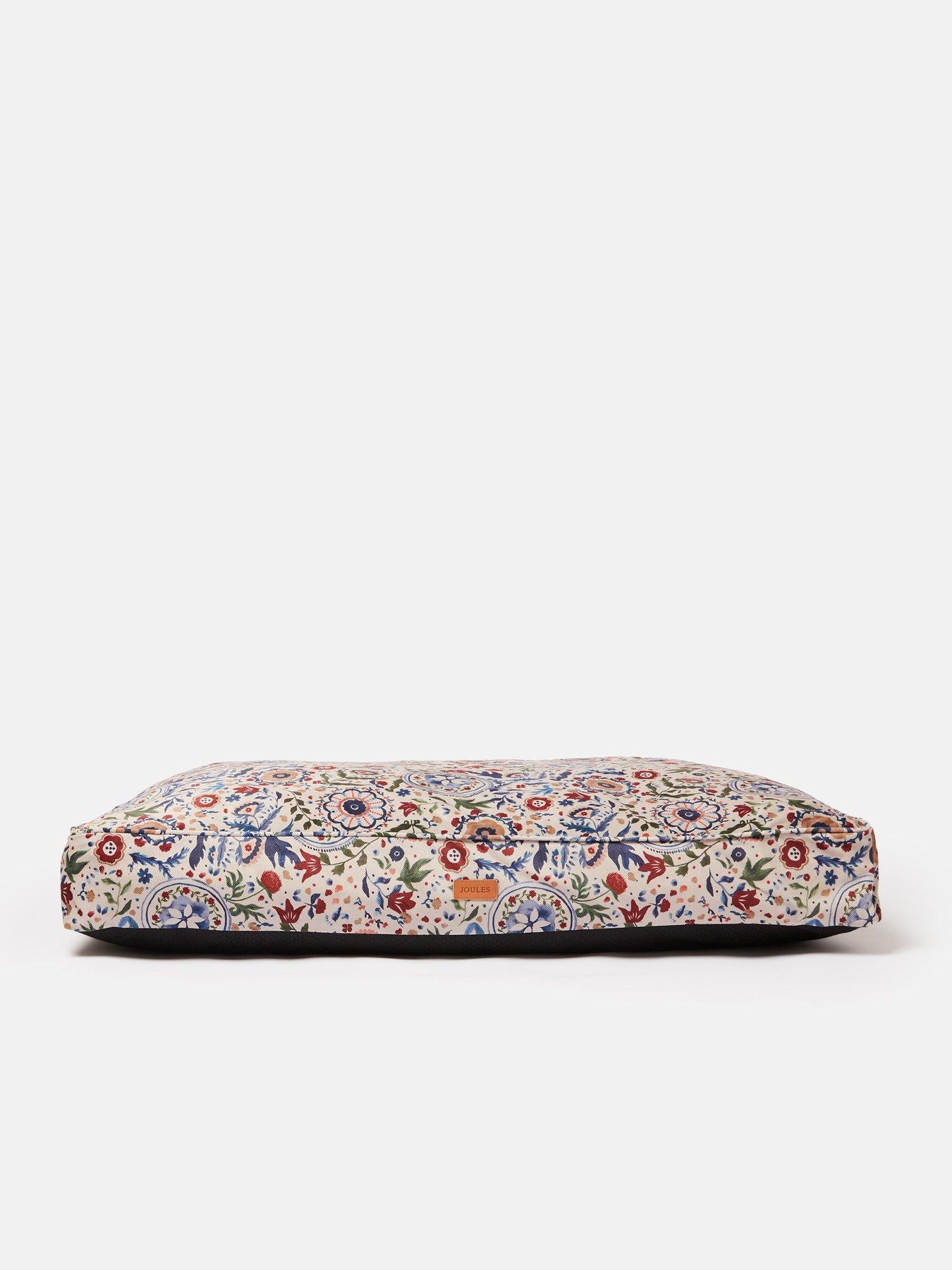 Product photograph of Joules Festival Floral Mattress L - Large from very.co.uk