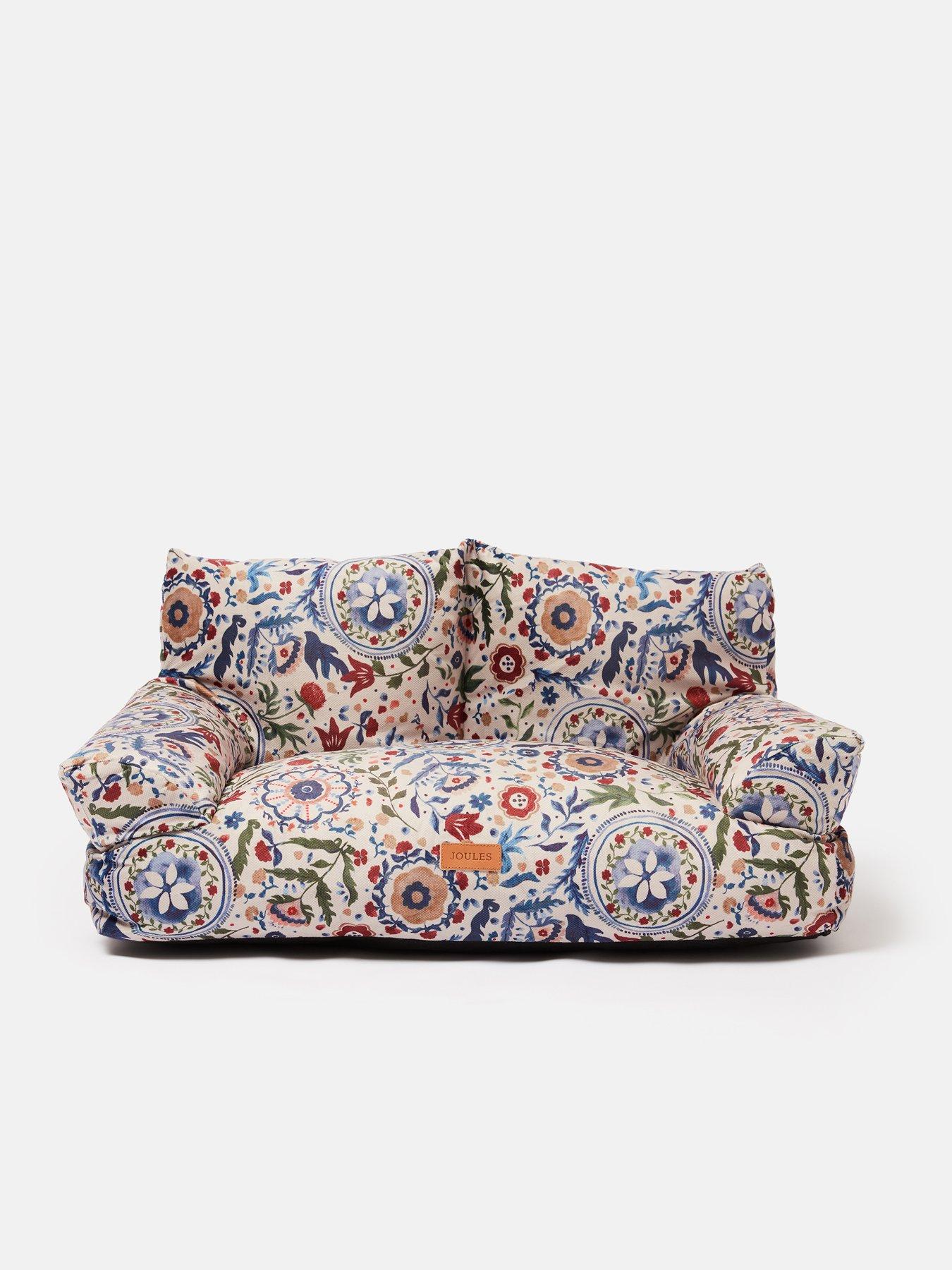 Product photograph of Joules Festival Floral Sofa Bed S from very.co.uk