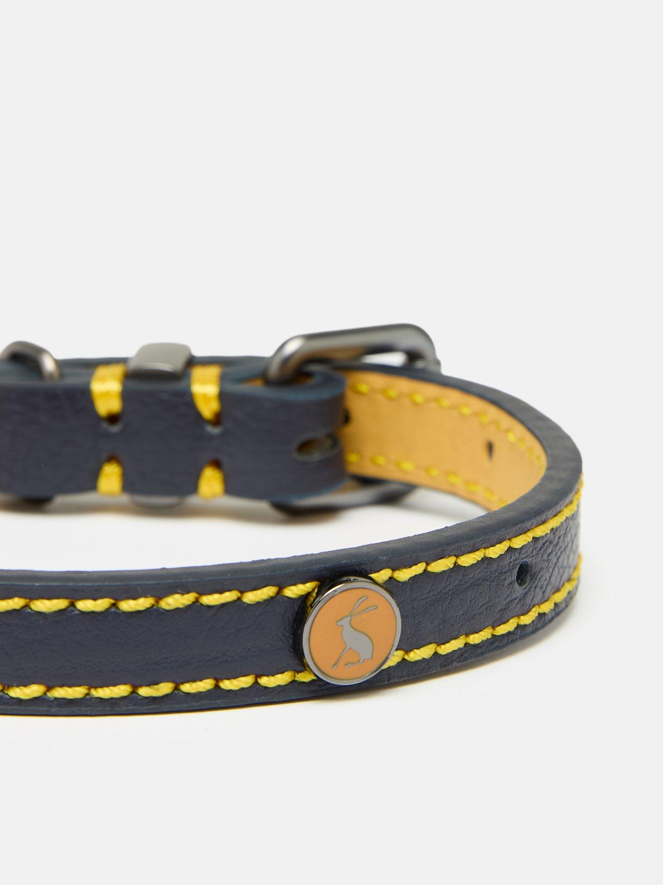 Image 1 of 7 of Joules Navy Leather Collar M
