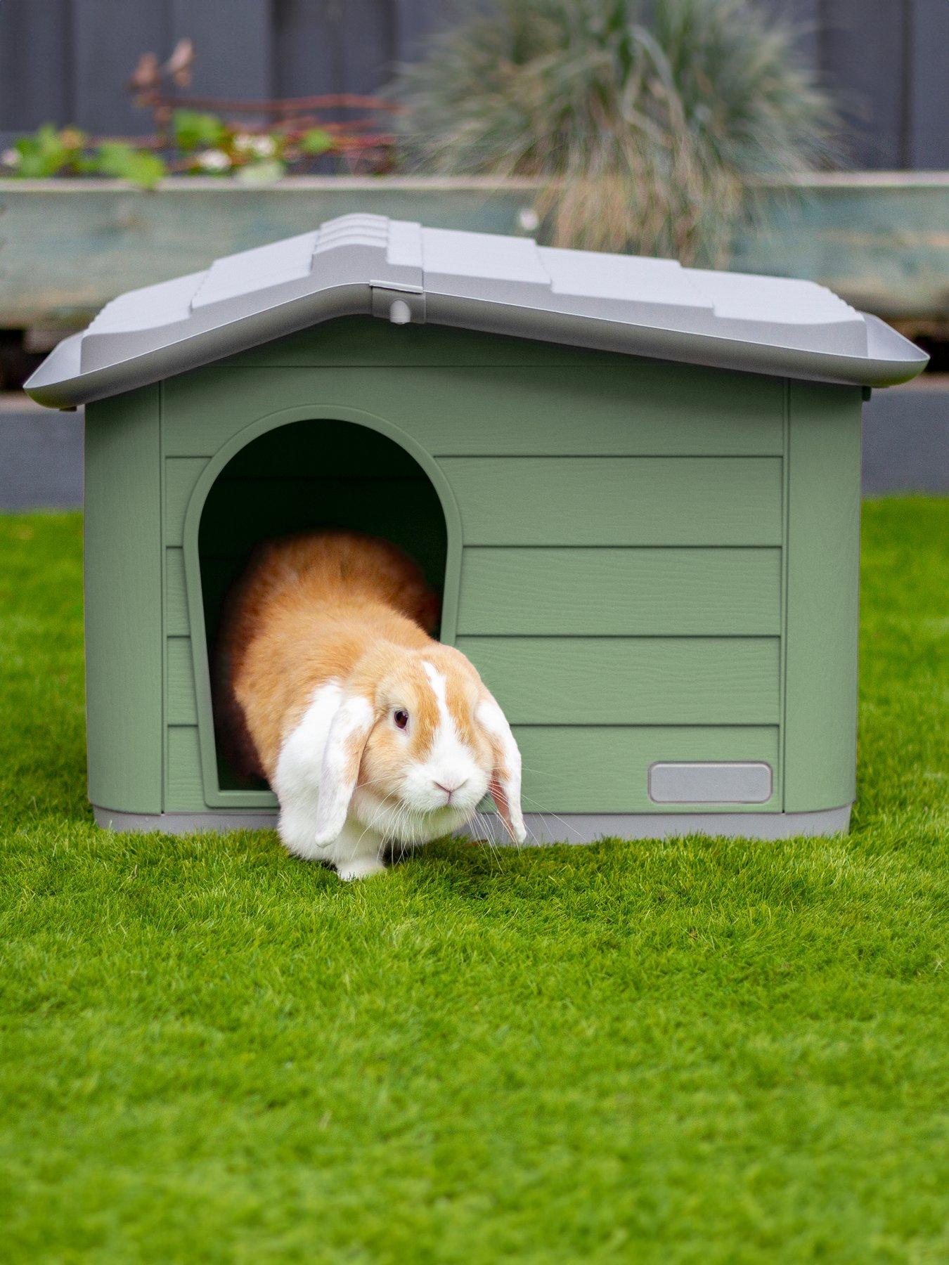 Product photograph of Rosewood Knock Down Pet House from very.co.uk