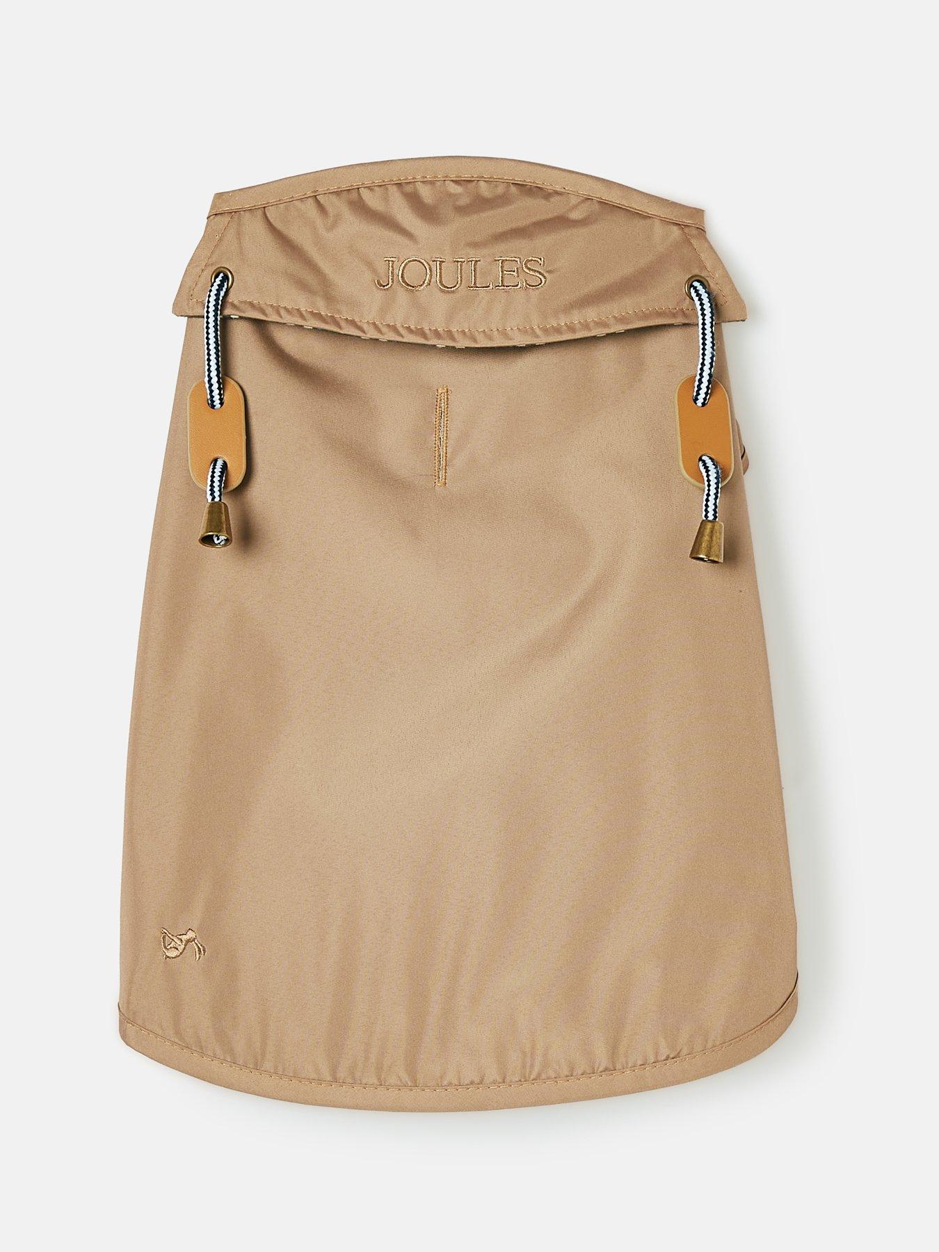 Product photograph of Joules Burra Brown Raincoat M - Large from very.co.uk