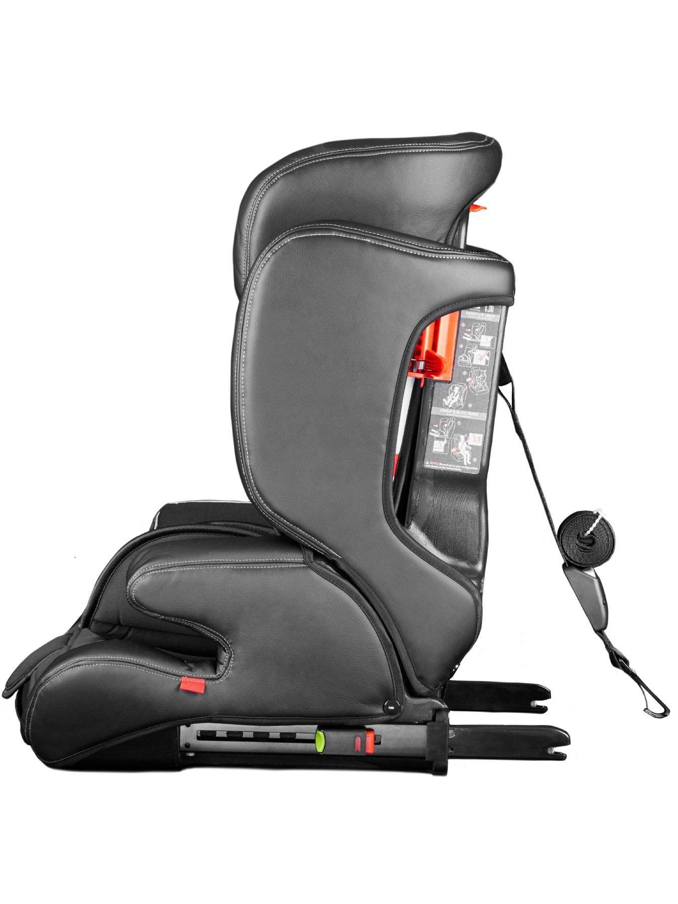 Image 2 of 6 of Cozy N Safe Hudson Group 1/2/3 (9-36kg) 25 KG Harness 1 - 12 years Car Seat - Black