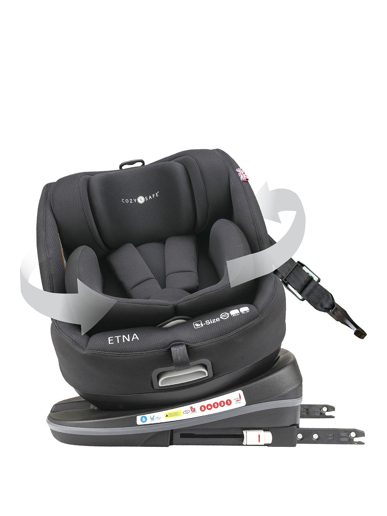 Cozy N Safe EST839 Etna 40-150cm 360 Rotation Child Car Seat - Onyx