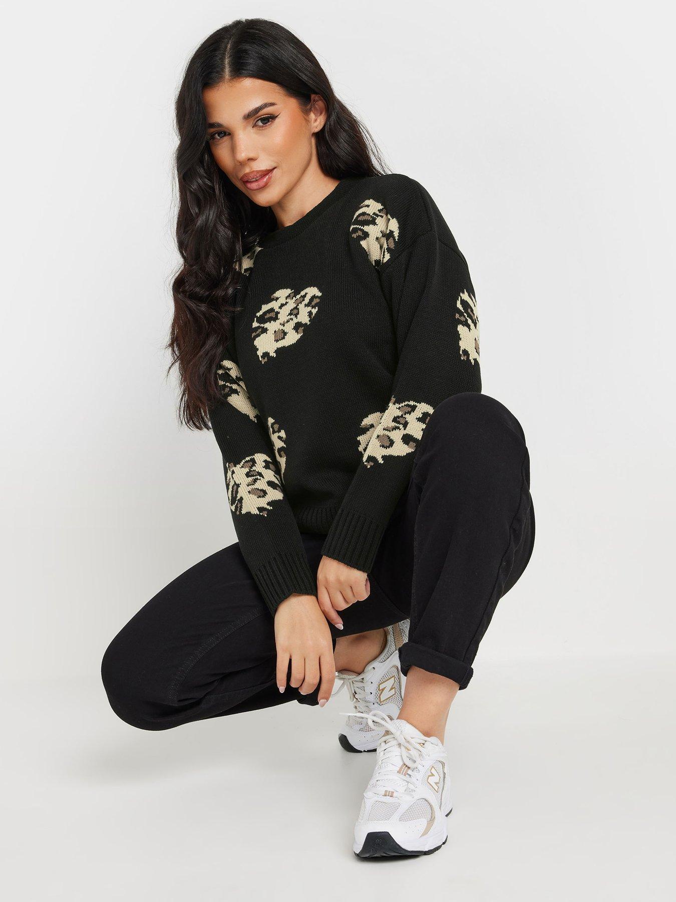 pixiegirl-petite-leopard-heart-jumper