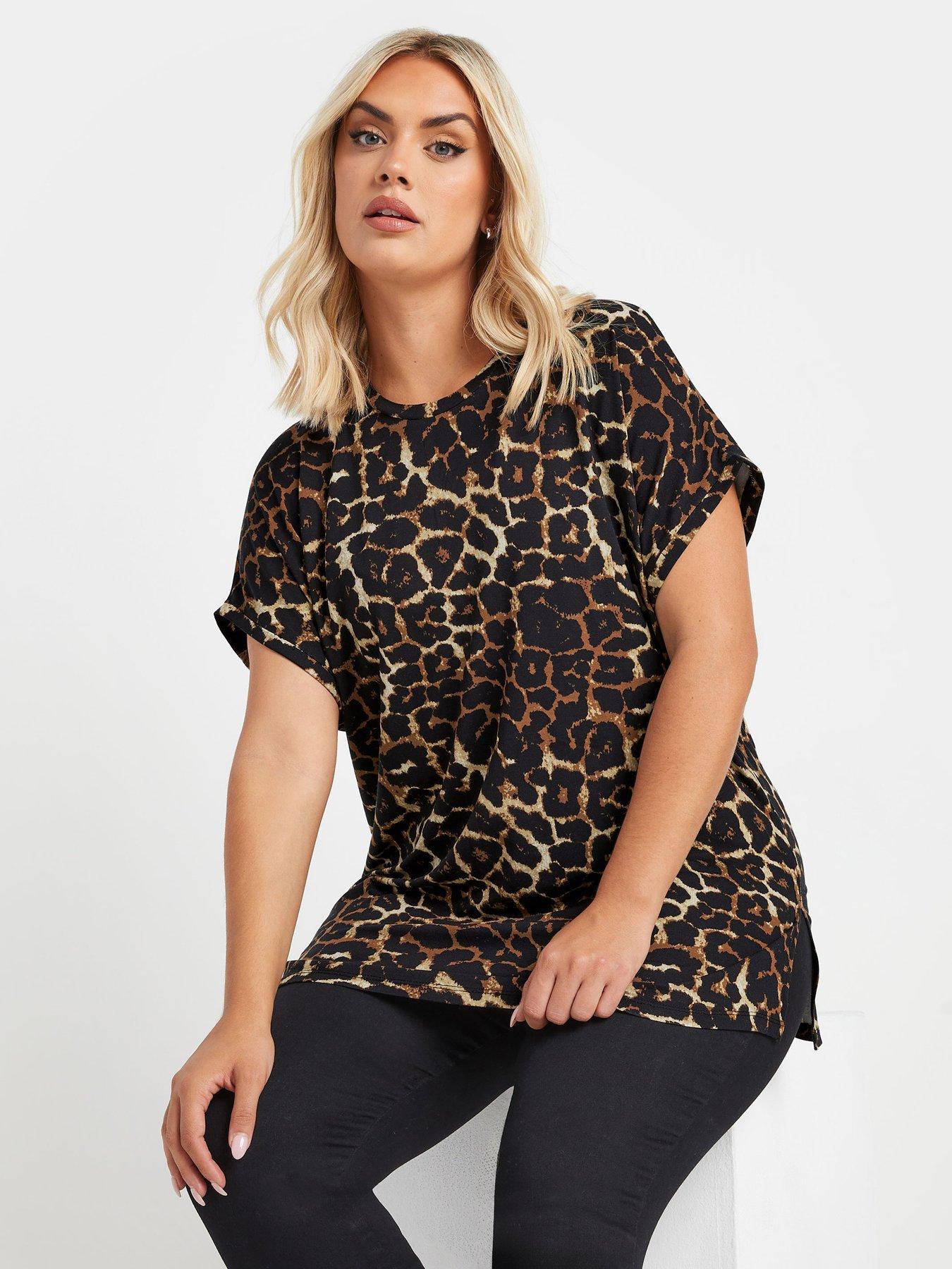 undefined Curve Grown On T-shirt - Brown