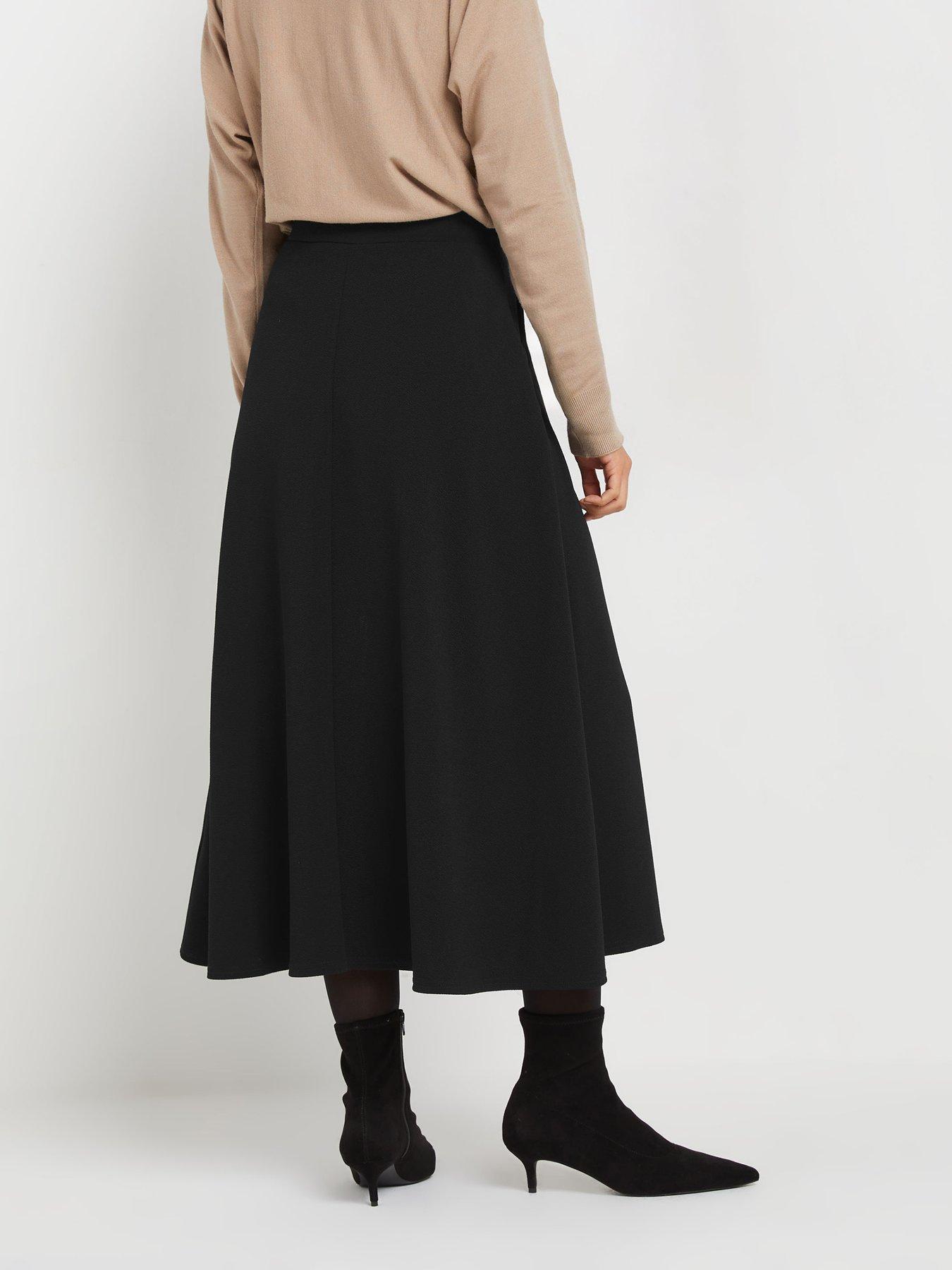 Pleated midi skirt tall hotsell