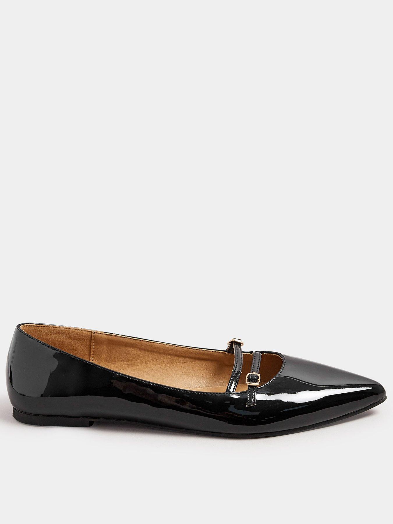 undefined Flat Pointed Toe Multi Strap Pump