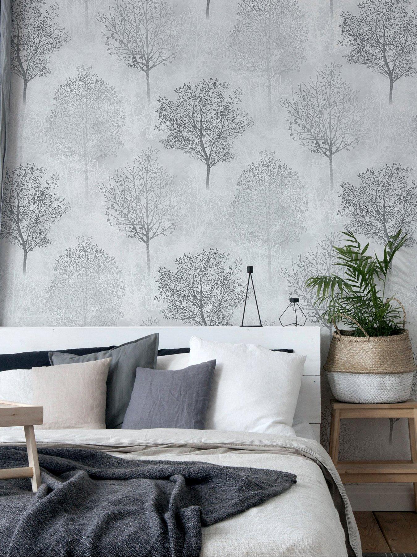 Image 1 of 6 of ARTHOUSE Wonderland Mono Wallpaper