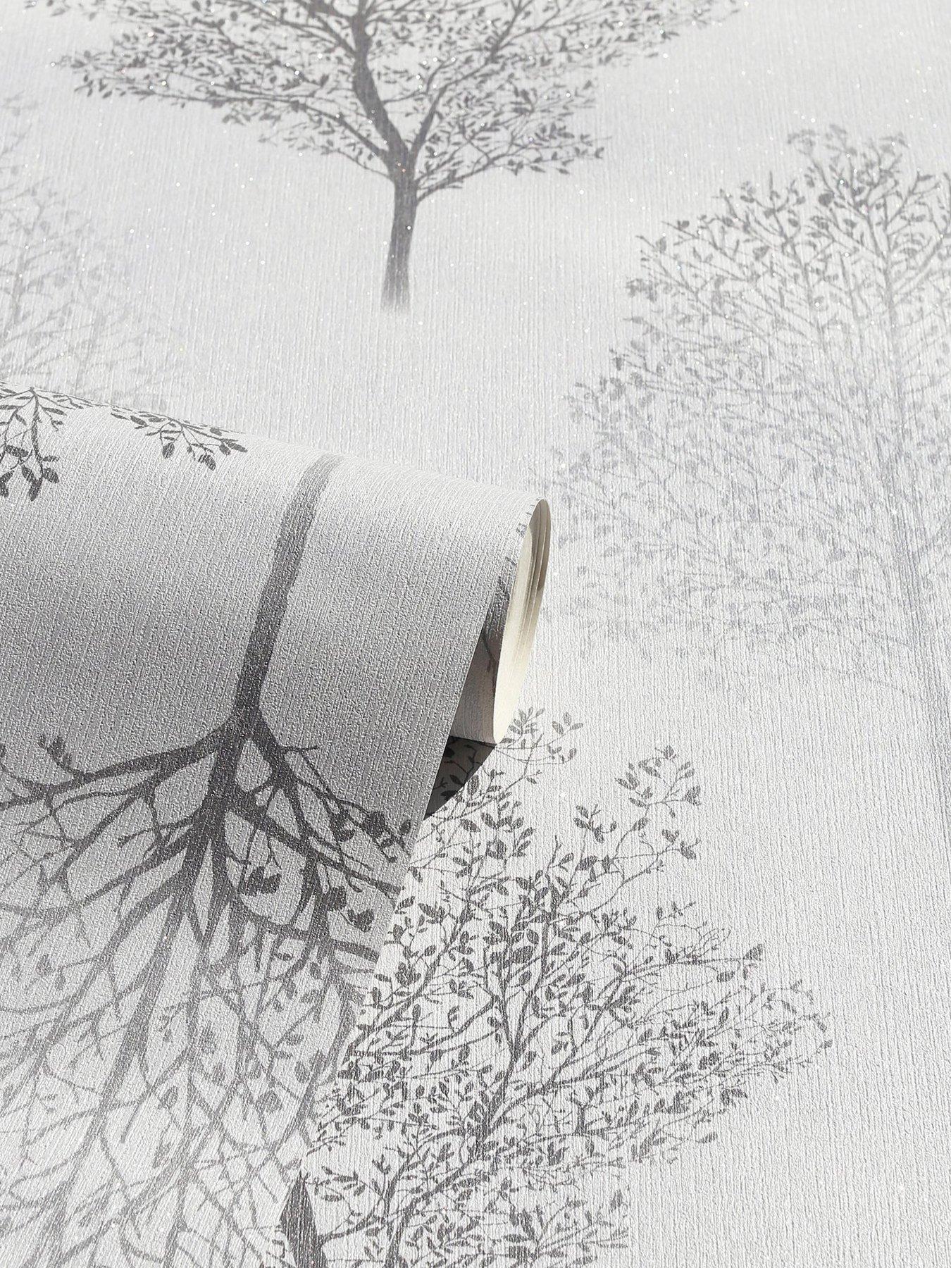 Image 3 of 6 of ARTHOUSE Wonderland Mono Wallpaper