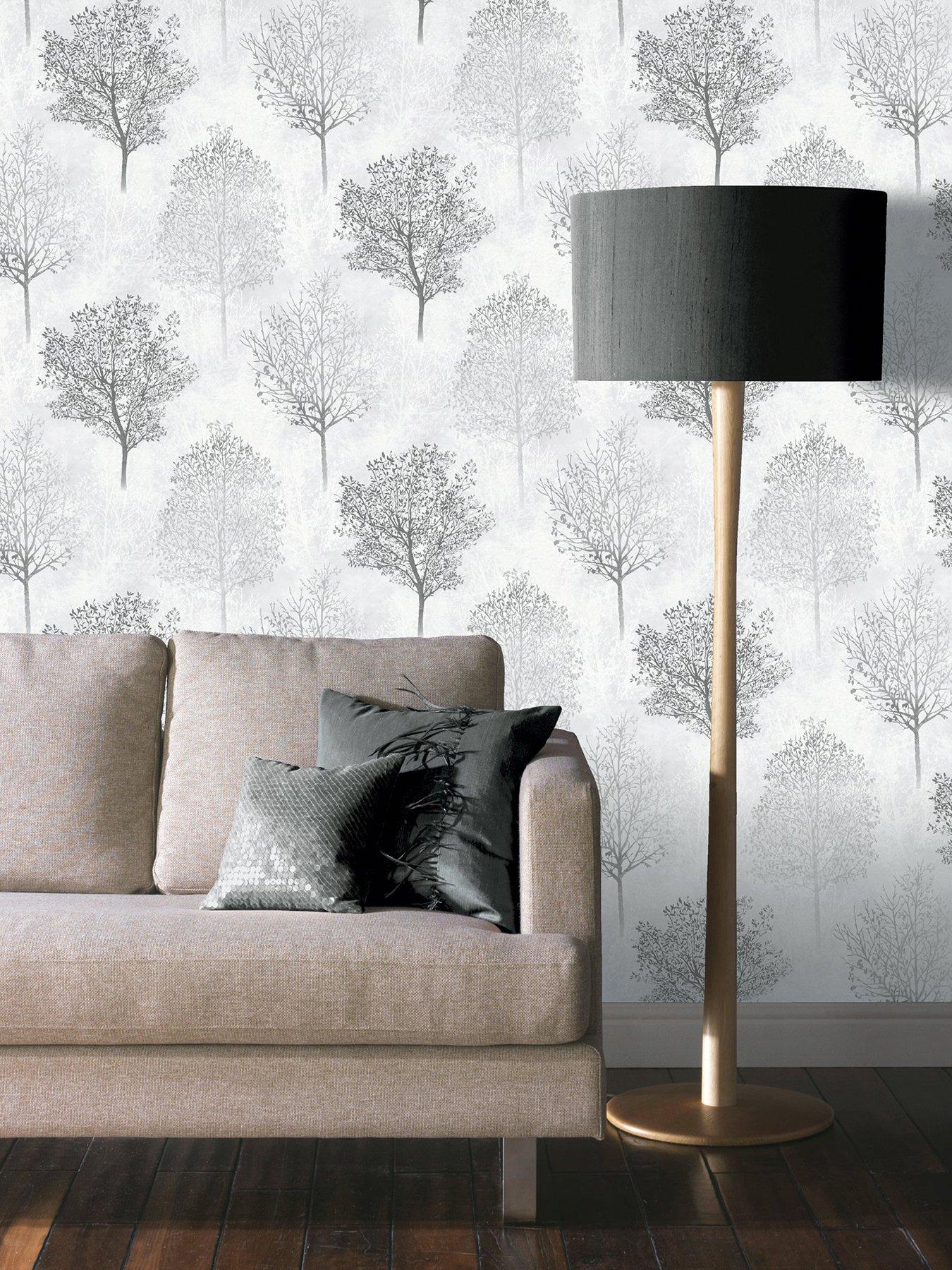 Image 5 of 6 of ARTHOUSE Wonderland Mono Wallpaper