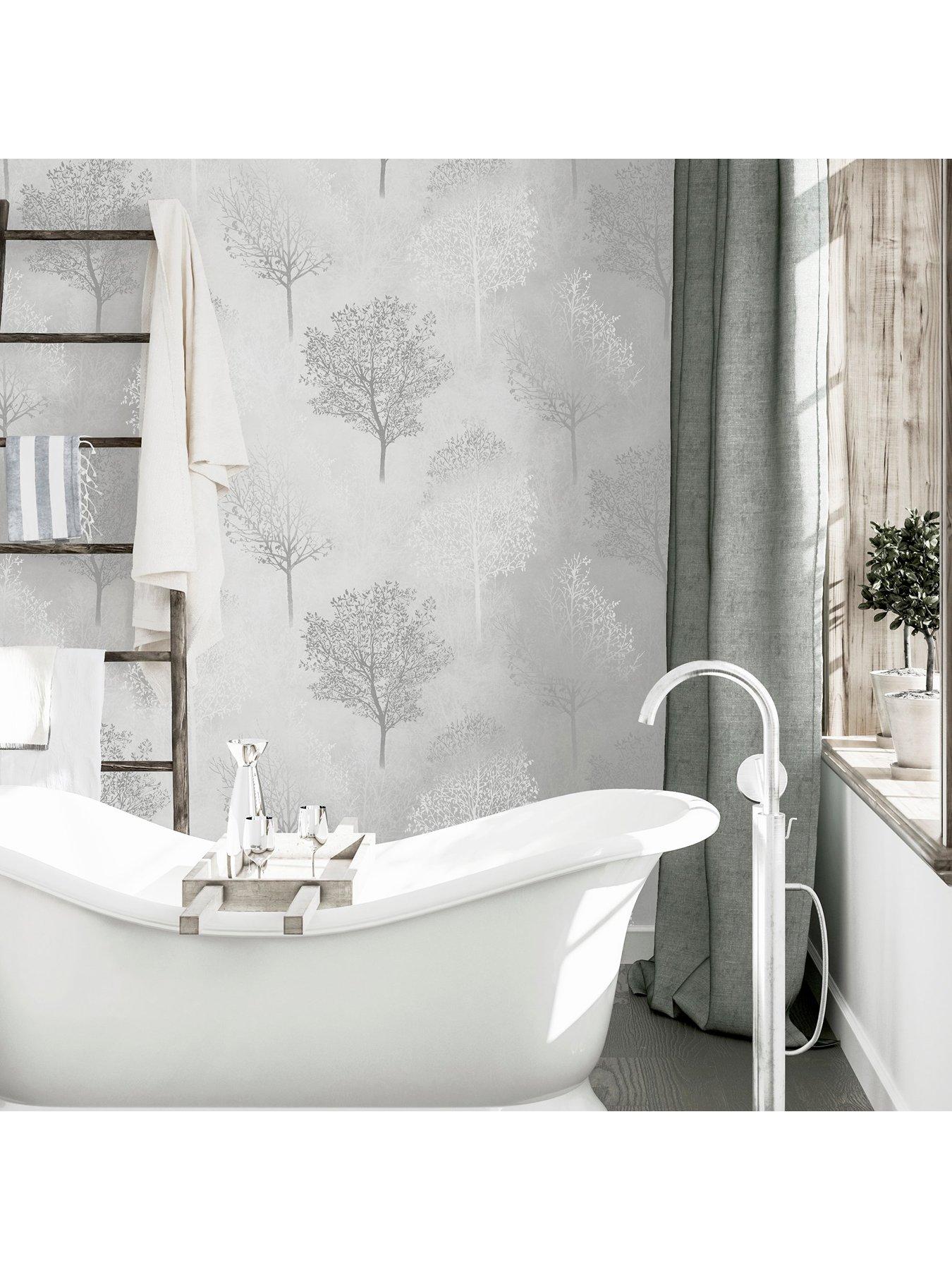 Image 6 of 6 of ARTHOUSE Wonderland Mono Wallpaper