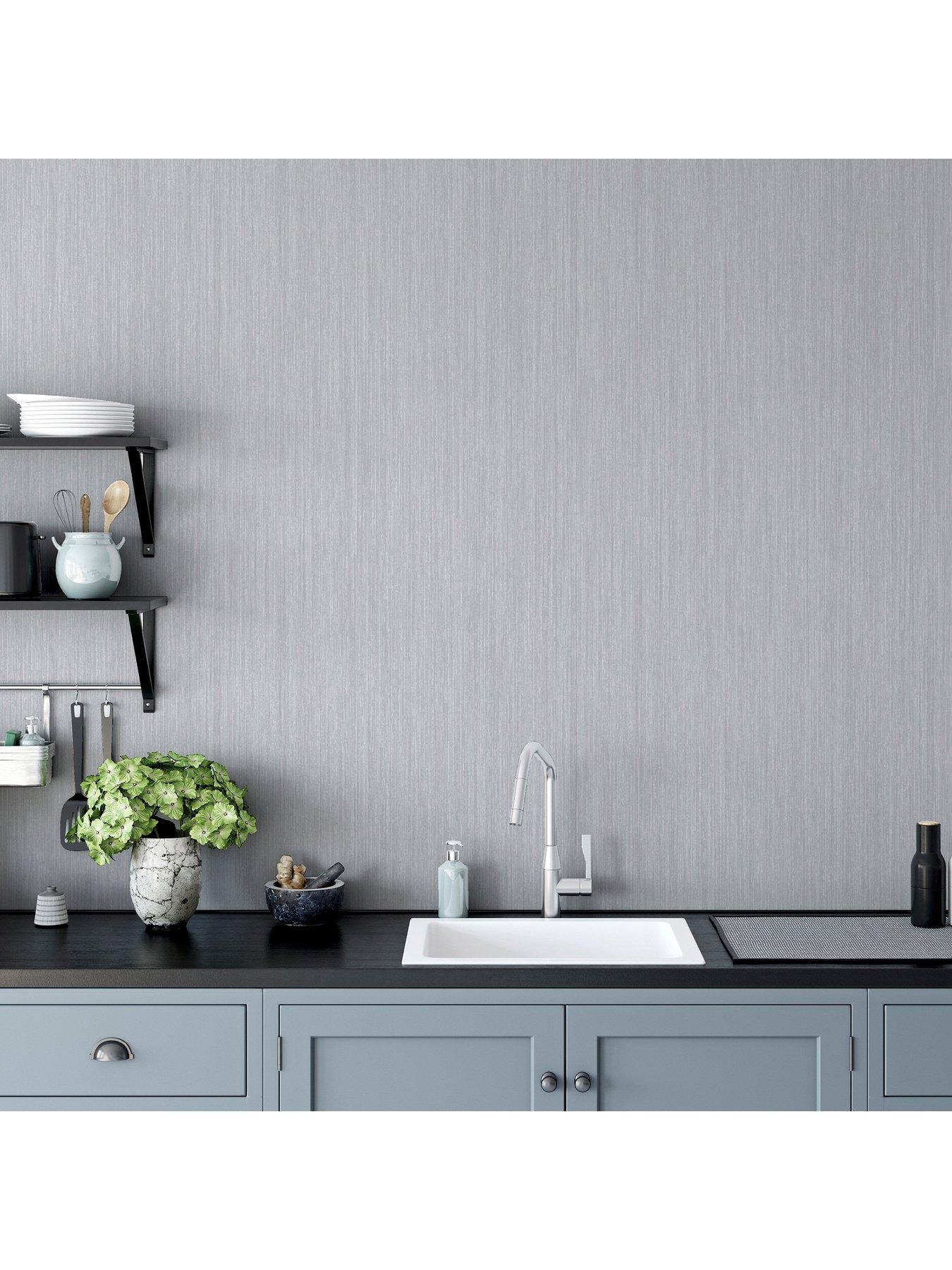 Image 5 of 7 of ARTHOUSE Stardust Silver Wallpaper