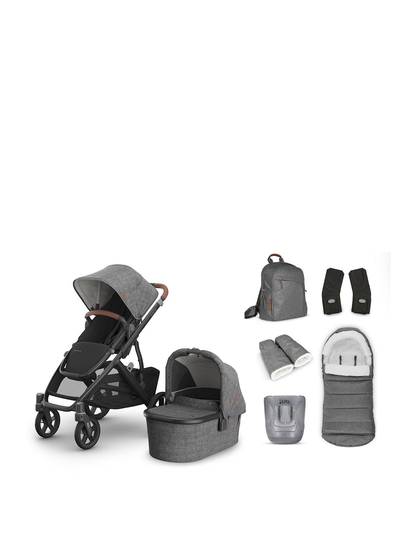 UPPAbaby Vista V3 Pushchair Bundle - Greyson