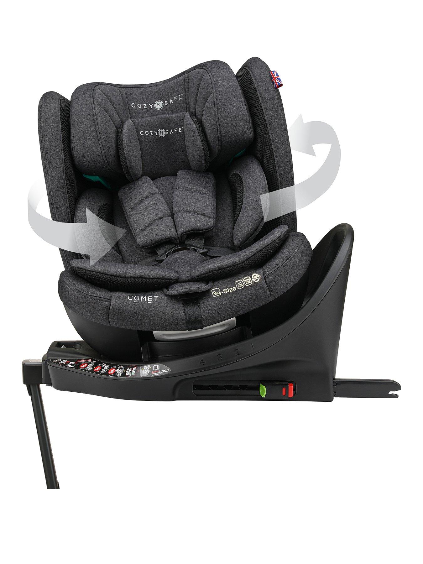 Cozy N Safe EST316 Comet 40-150cm 360 Rotation i-Size Car Seat - Graphite