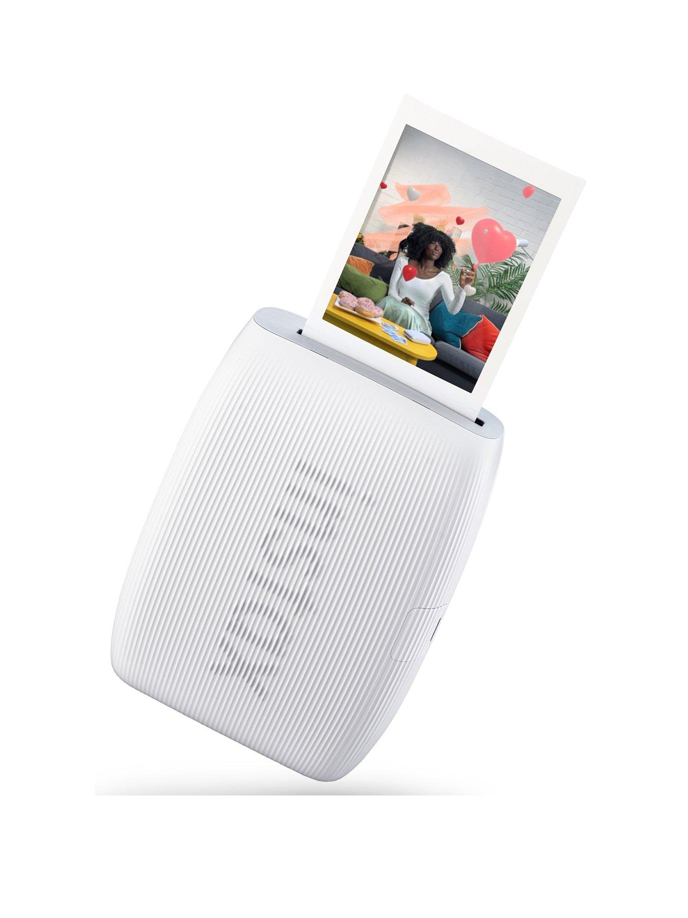 Image 2 of 7 of Fujifilm Instax Mini Link 3 Wireless Smartphone Photo Printer (Clay White) + 20 Shots