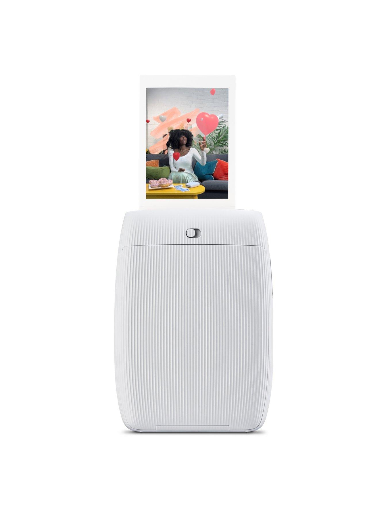 Image 4 of 7 of Fujifilm Instax Mini Link 3 Wireless Smartphone Photo Printer (Clay White) + 20 Shots