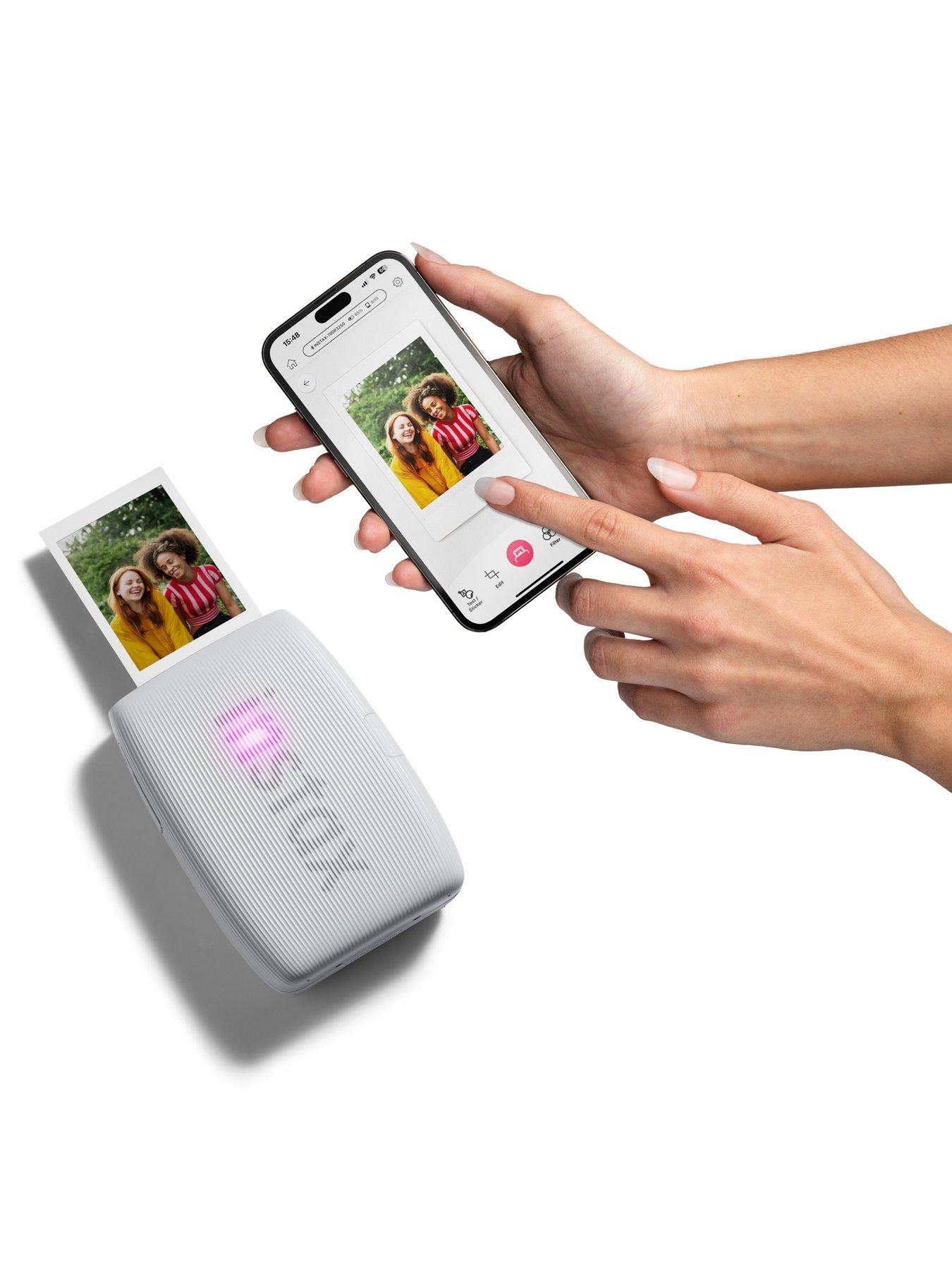 Image 5 of 7 of Fujifilm Instax Mini Link 3 Wireless Smartphone Photo Printer (Clay White) + 20 Shots