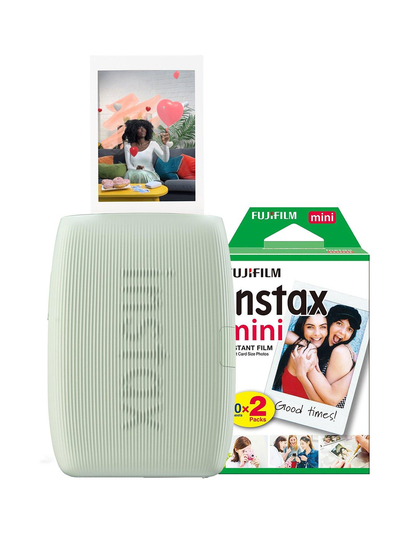 Fujifilm Instax Mini Link 3 Wireless Smartphone Photo Printer (Green) + 20 Shots