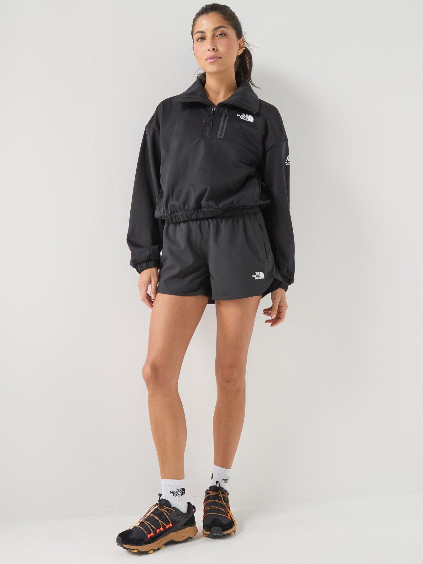 Image 3 of 6 of THE NORTH FACE Women's Mountain Athletic 1/4 Zip Fleece - Black