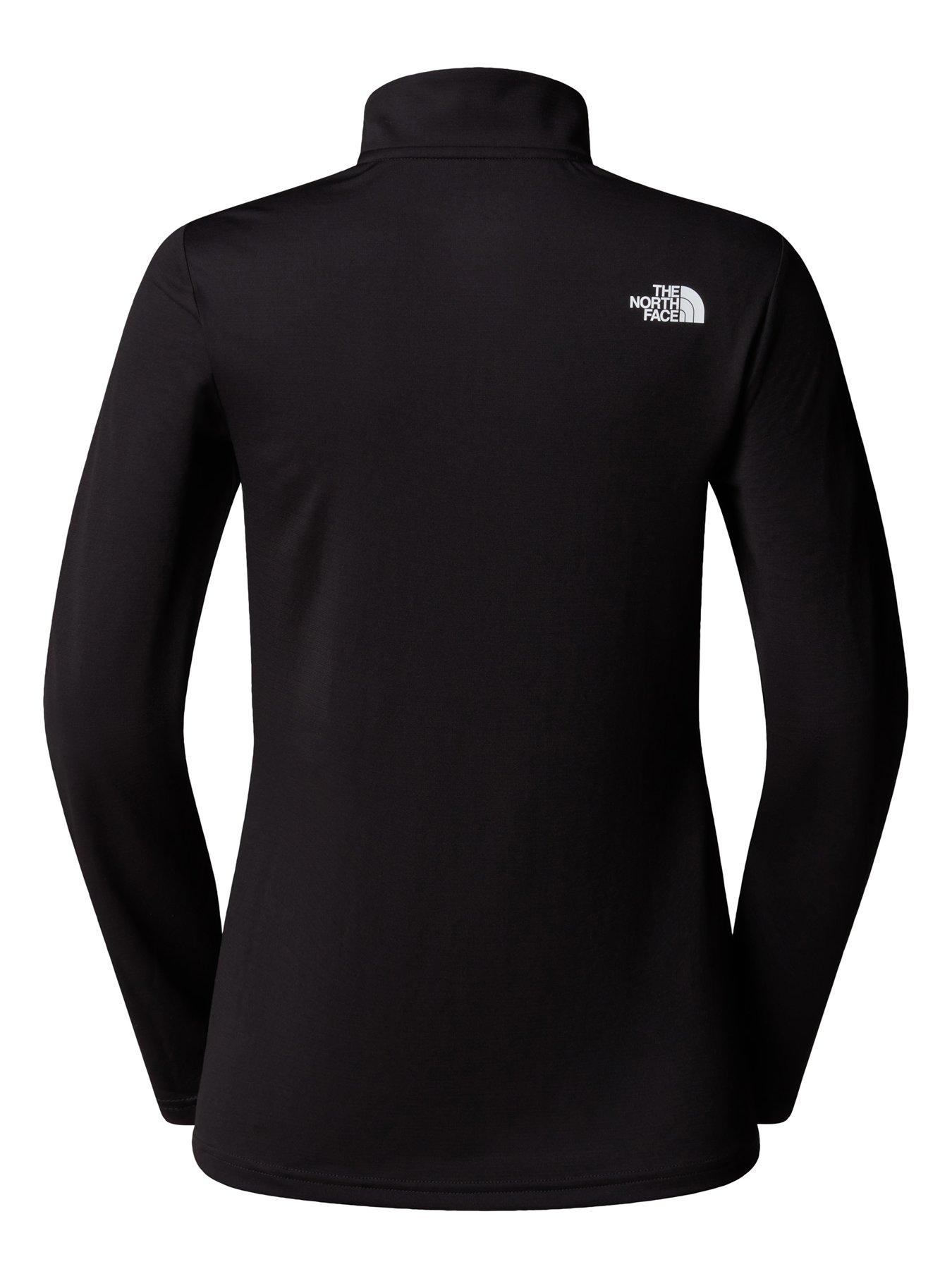 Image 2 of 2 of THE NORTH FACE Women's Flex 1/4 Zip Slim T-shirt - Black