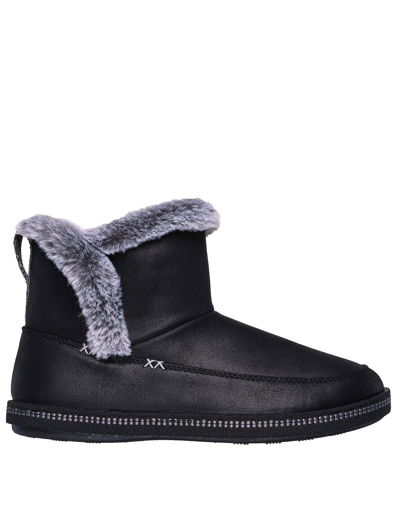 undefined Cozy Campfire Booties - Black