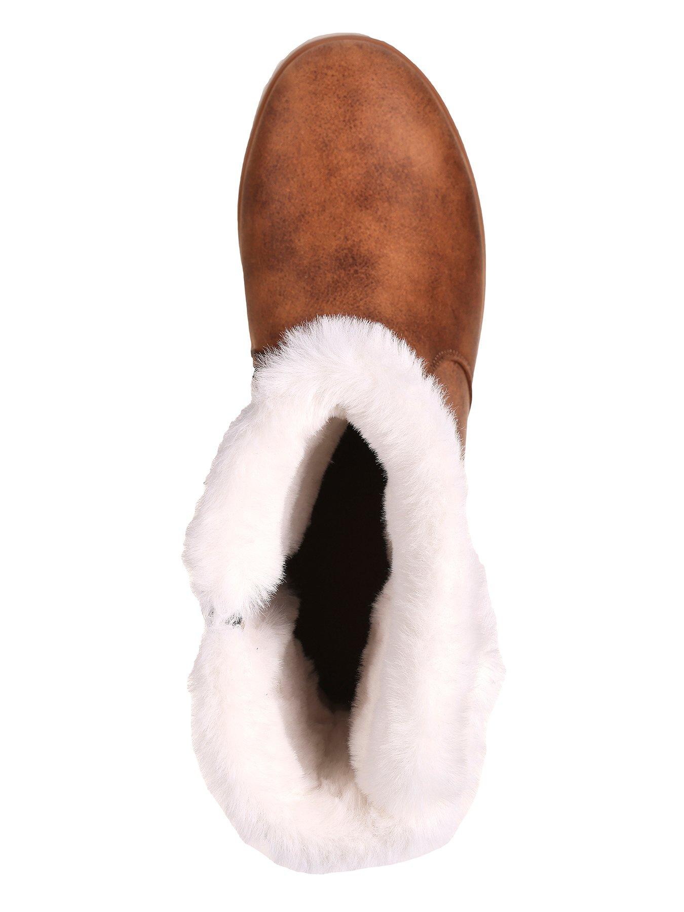 Image 3 of 5 of Skechers Keepsakes Wedge Boots - Brown