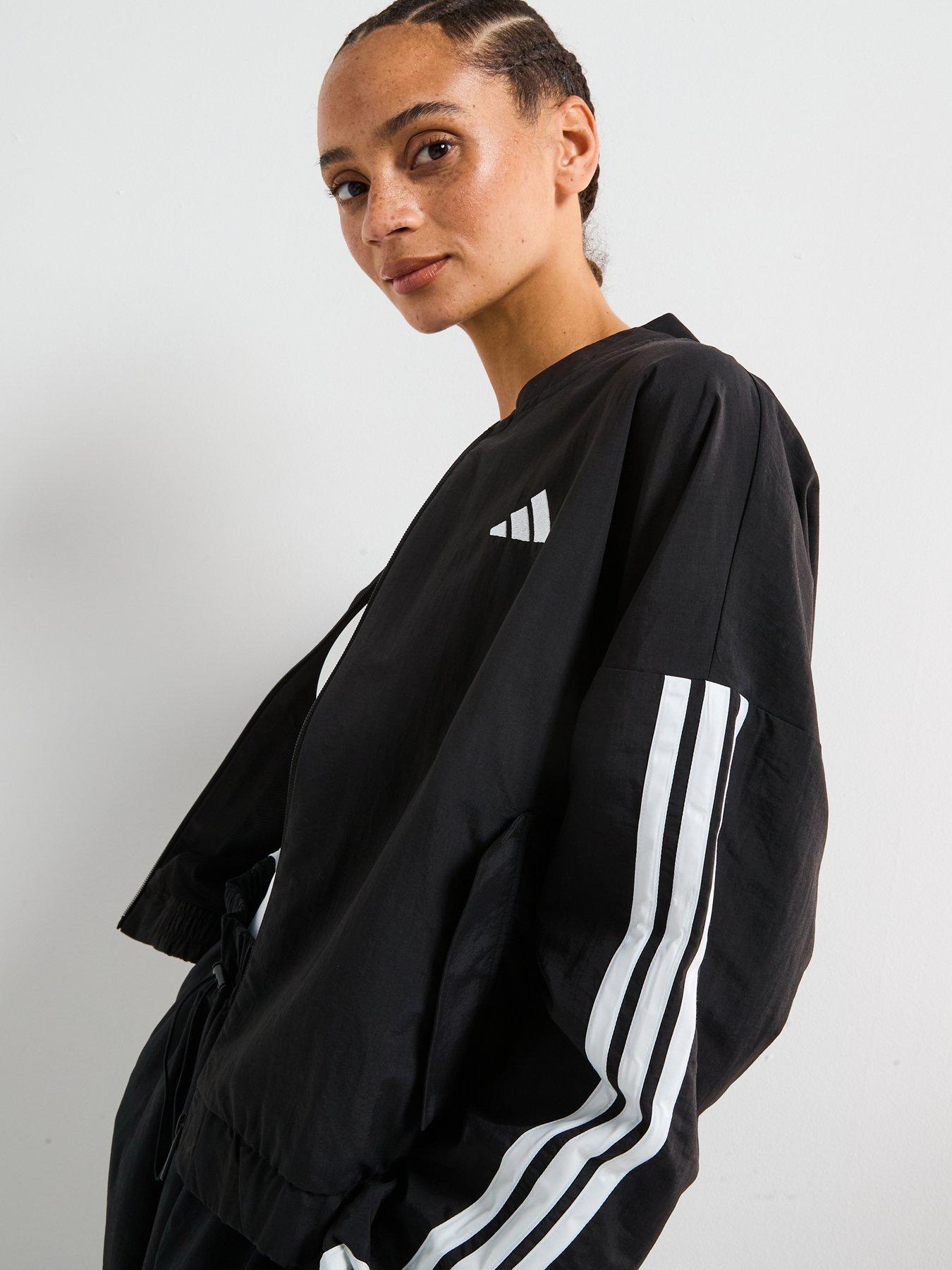 adidas Sportswear Women's Essentials 3-Stripes Woven Bomber Jacket