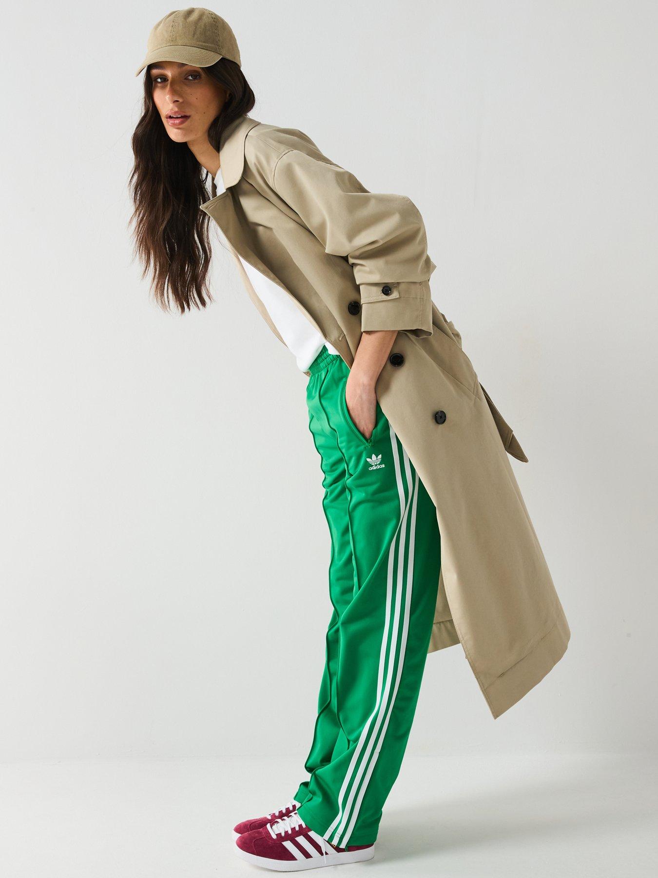 Firebird Mint Green Adidas Tracksuit Bottoms Adidas Originals