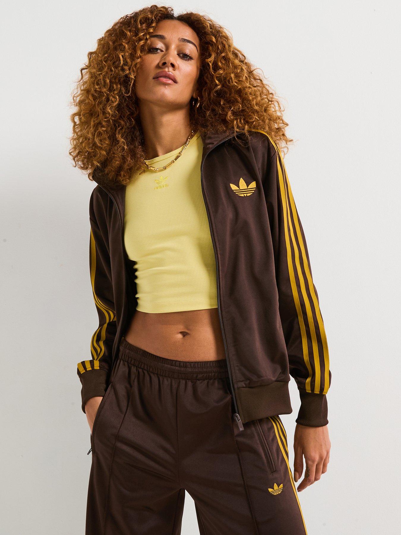 undefined Womens Classic Firebird Track Top - Brown