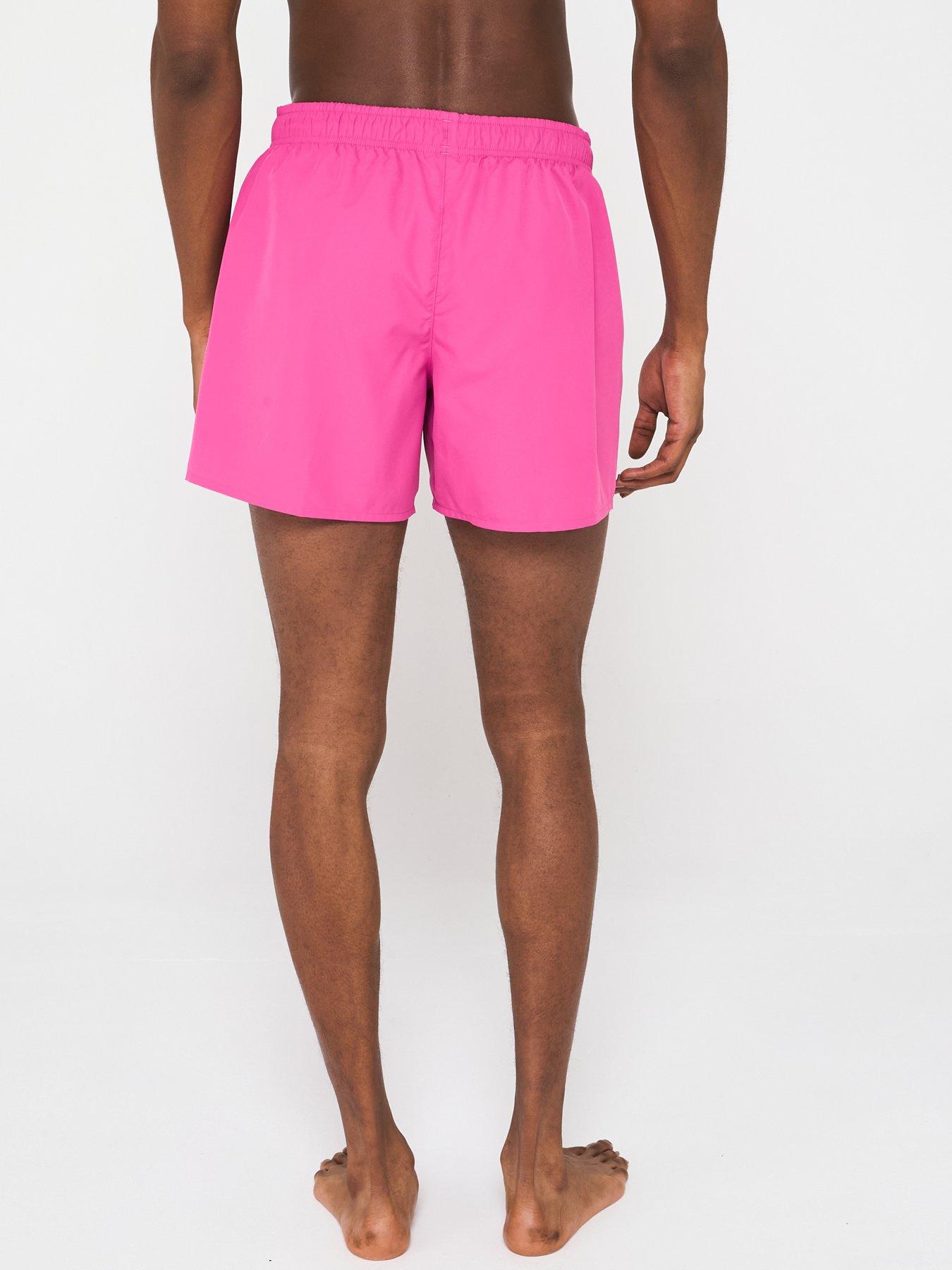Image 2 of 4 of Lacoste Quick Dry Swim Shorts - Pink